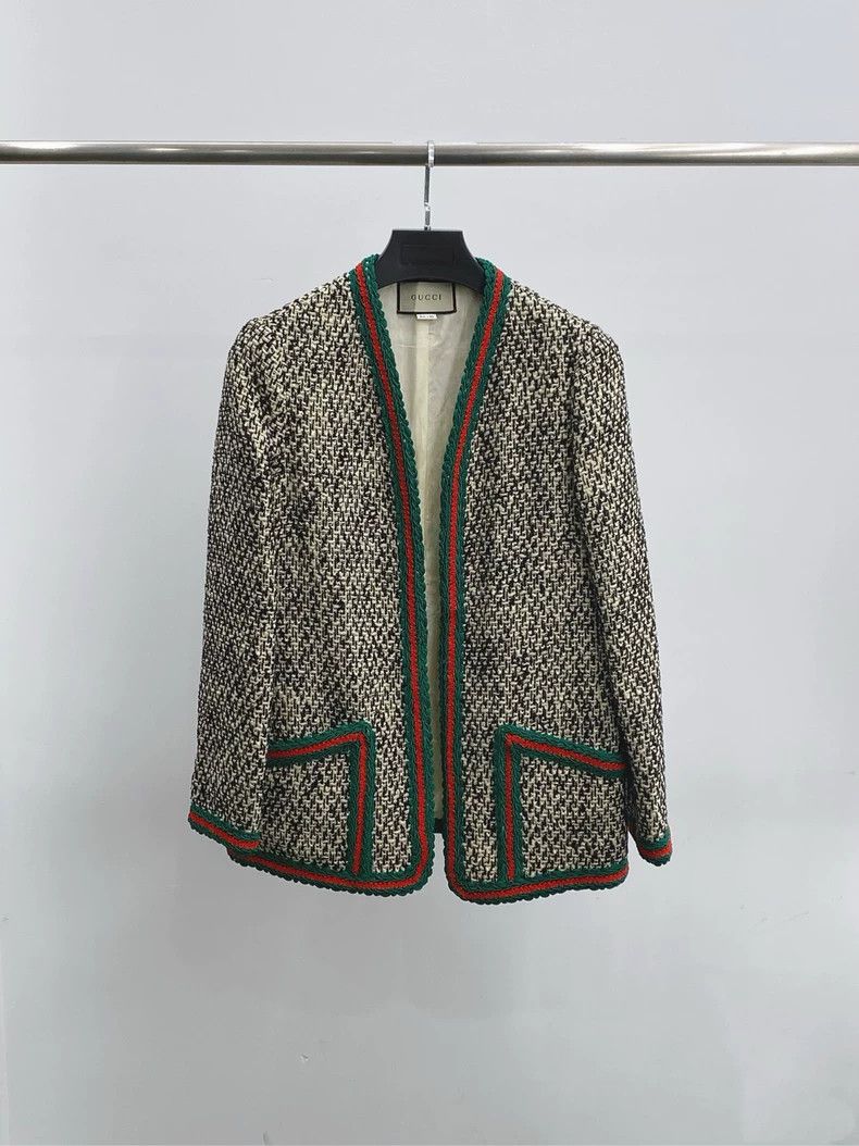 Gucci Gucci Classic Color Wool Jacket Size US M / EU 48-50 / 2 - 1 Thumbnail