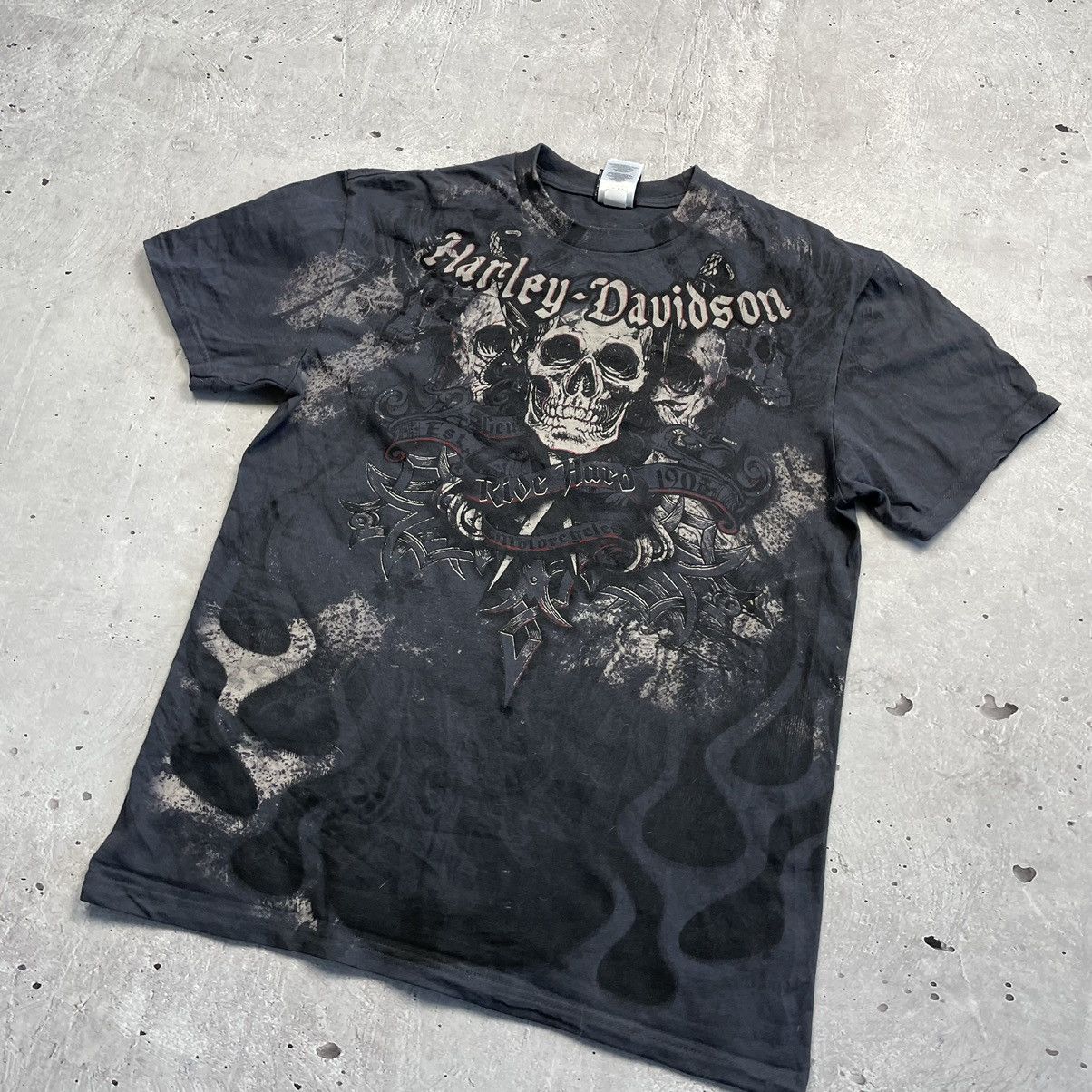 Harley Davidson × Vintage Vintage Harley Davidson 2011 motorcycles t-shirt y2k Size US XL / EU 56 / 4 - 2 Thumbnail