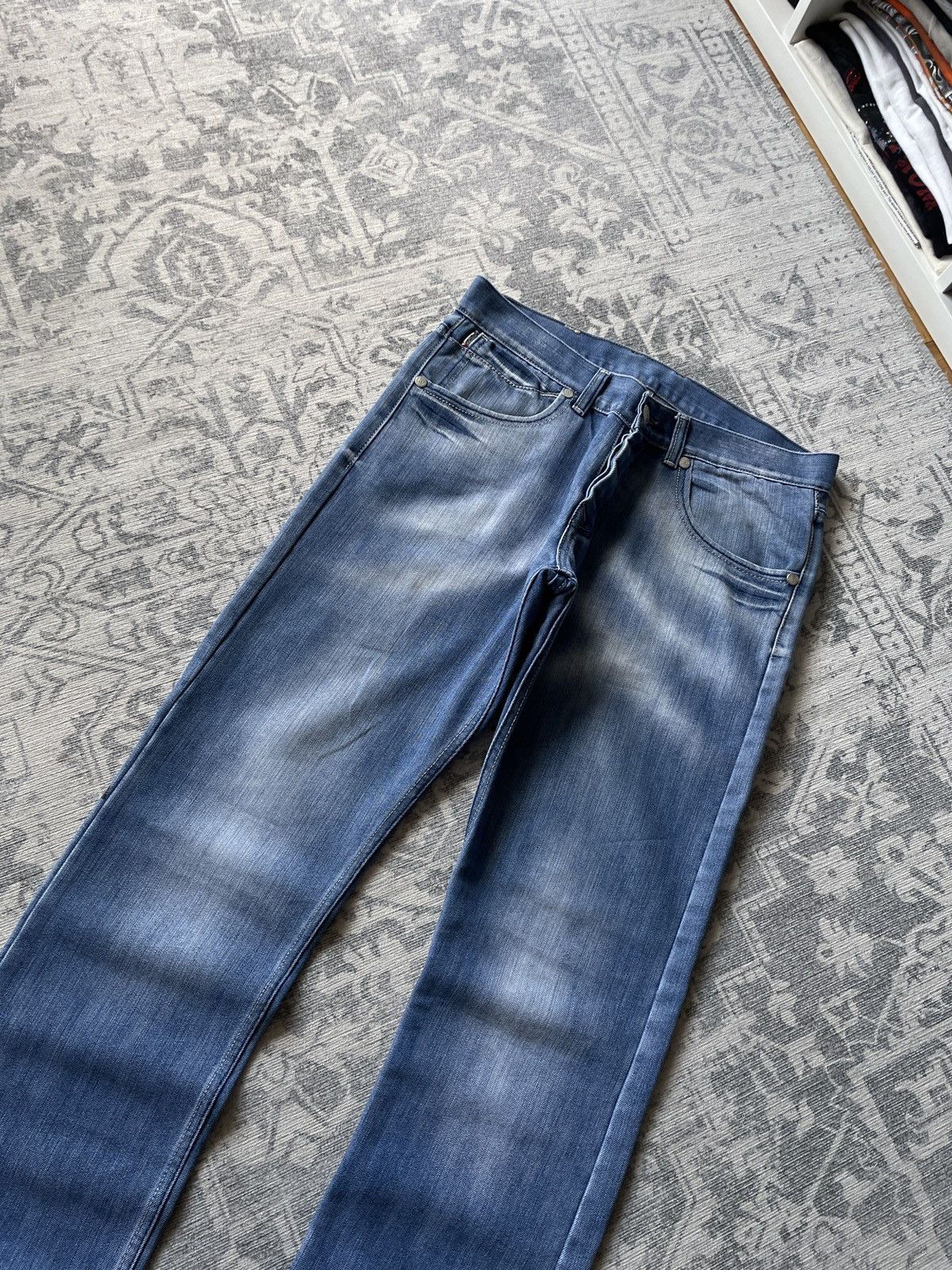 Diesel Diesel Vintage Jeans Faded Flared Wide Japanese Washed Y2K Size US 32 / EU 48 - 3 Thumbnail
