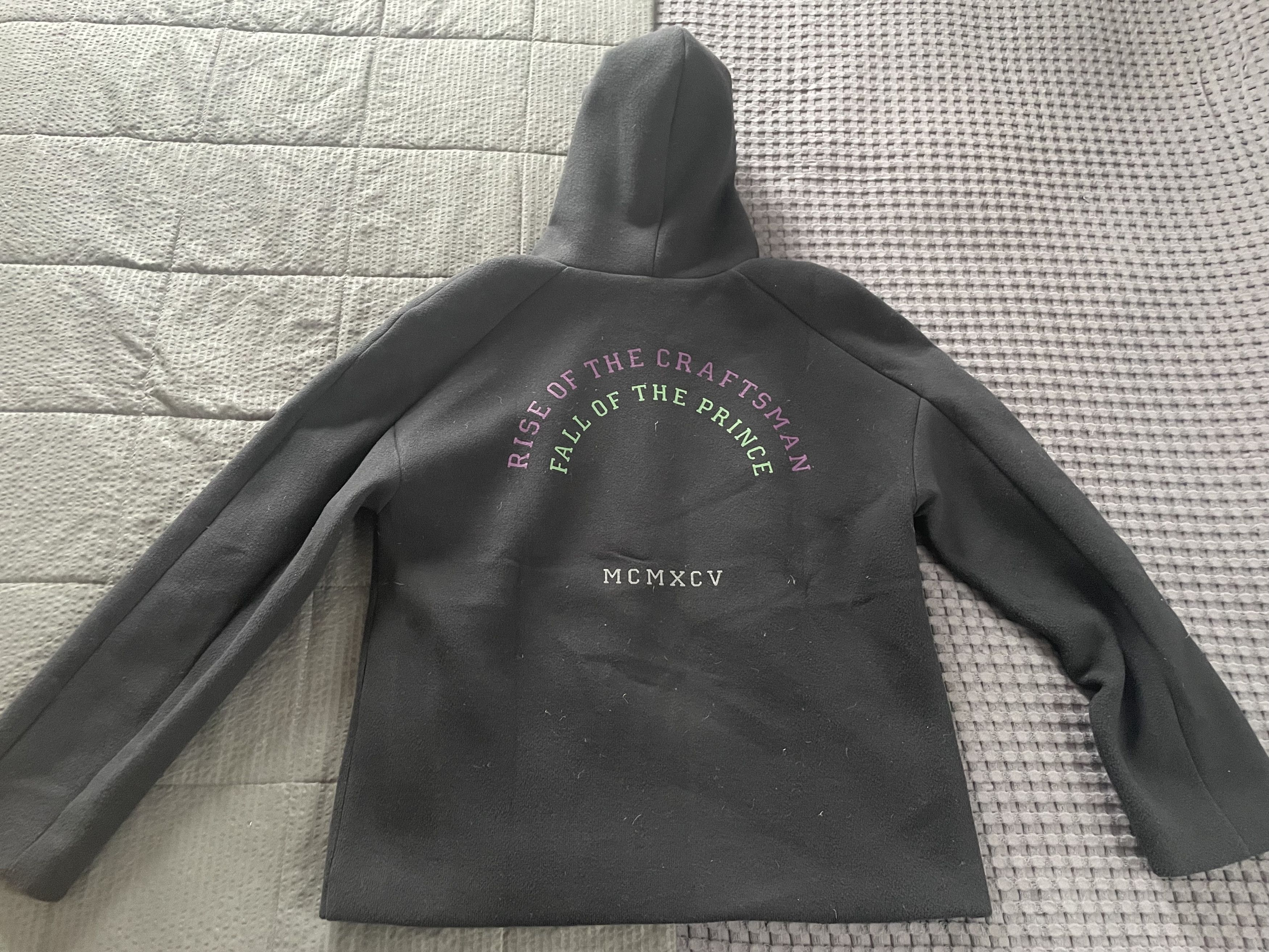 Raf Simons Raf Simons structured hoodie in black technical fleece Size US M / EU 48-50 / 2 - 3 Thumbnail