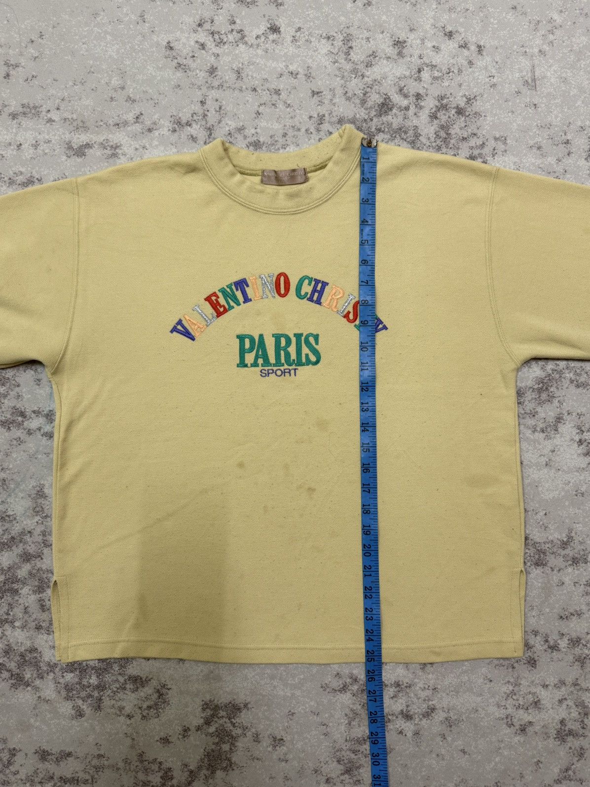 Valentino VINTAGE 90s VALENTINO CHRISTY PARIS SPORT BOXY SWEATERSHIRT Size M / US 6-8 / IT 42-44 - 14 Thumbnail