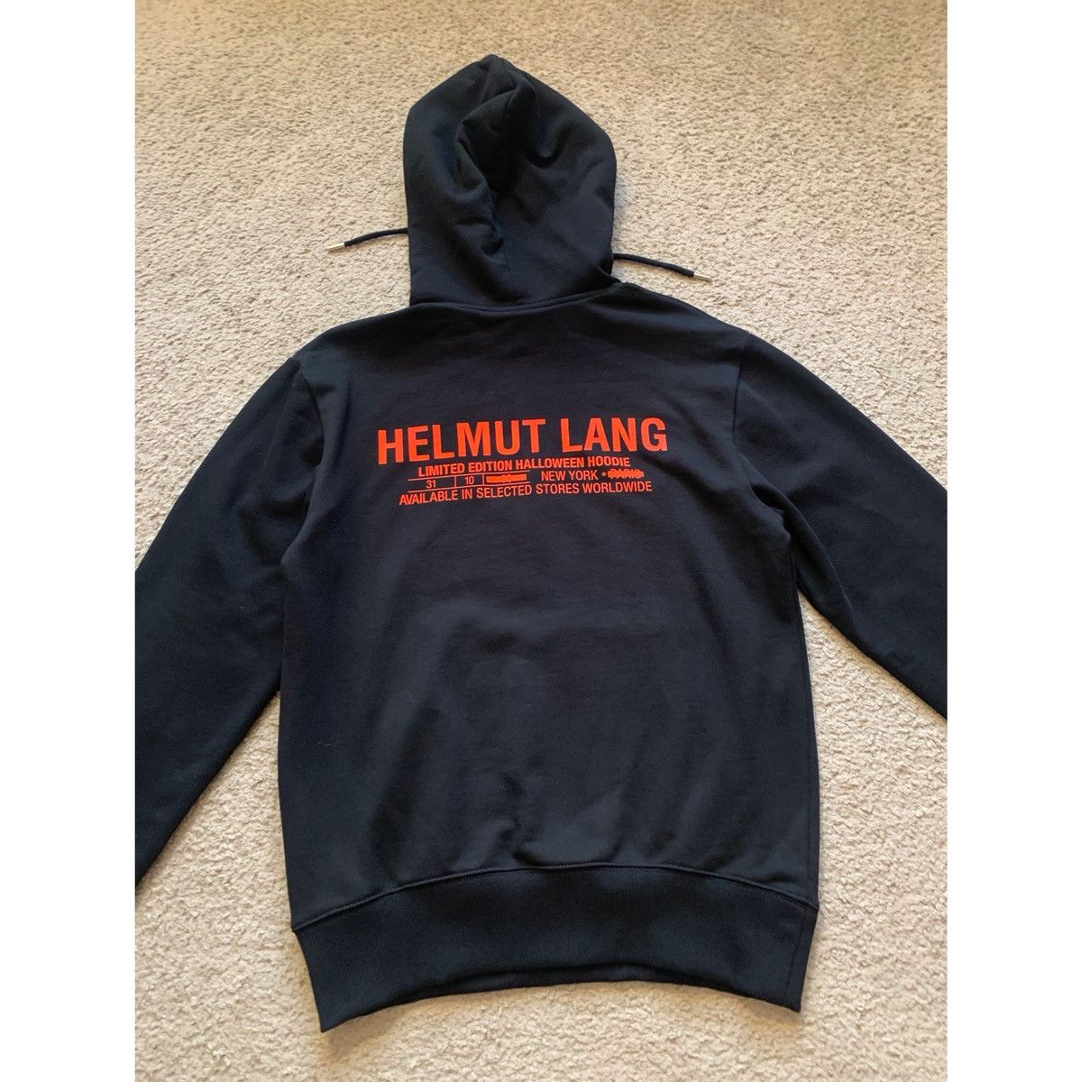 Helmut Lang HELMUT LANG LIMITED EDITION HALLOWEEN HOODIE Size US S / EU 44-46 / 1 - 14 Thumbnail