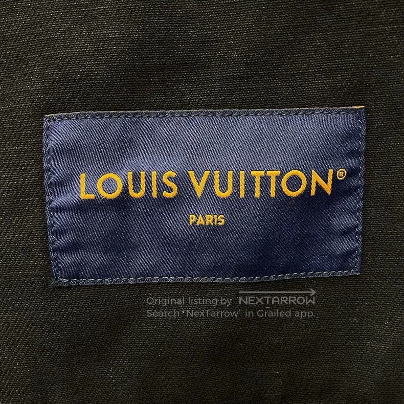 Louis Vuitton Louis Vuitton 24 Washed Old Black Denim Jacket Size US M / EU 48-50 / 2 - 2 Thumbnail
