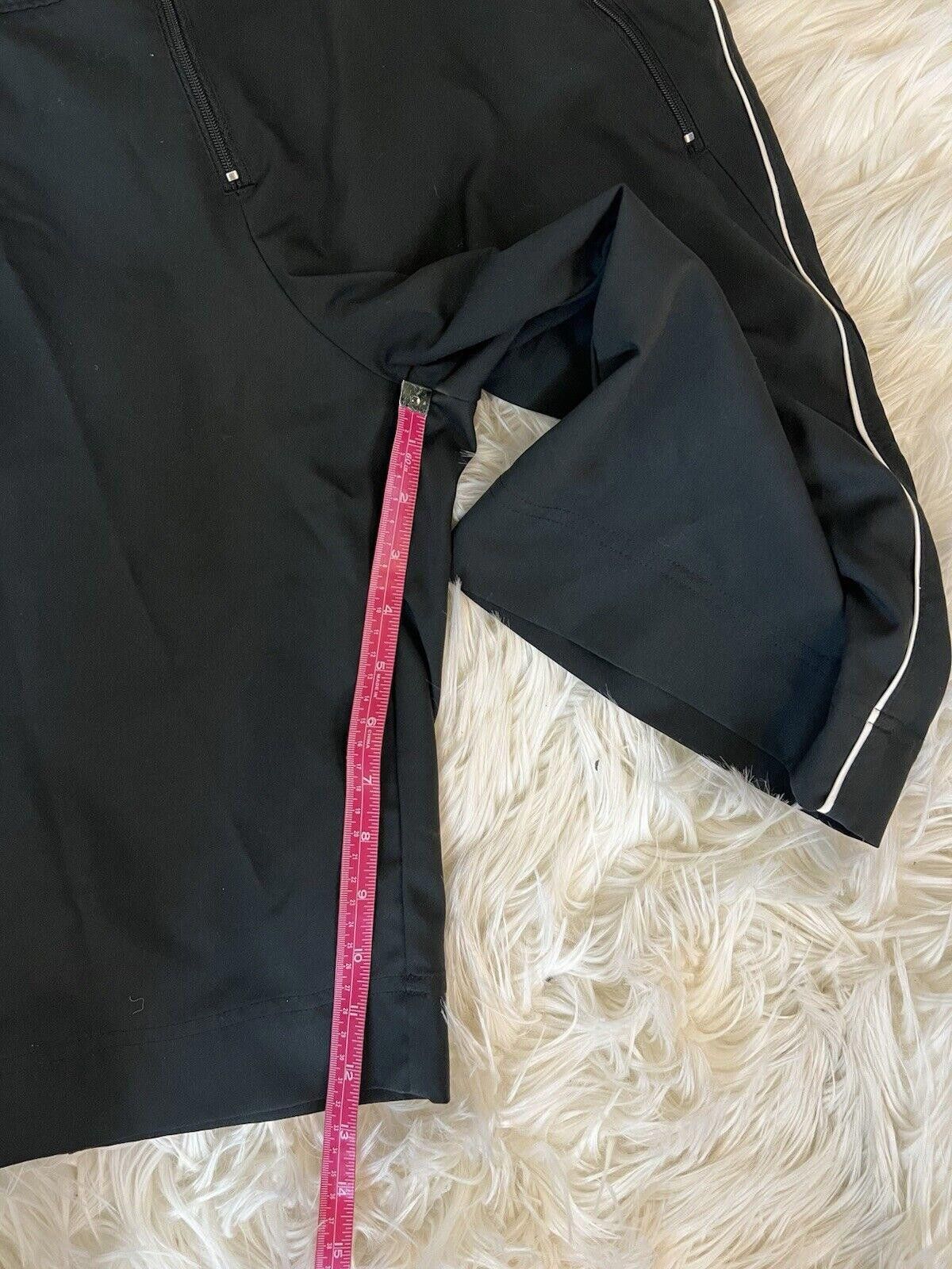 Nike Nike Women’s Black Knit Shorts Size M Side Stripe Pockets Size 32" / US 10 / IT 46 - 5 Thumbnail