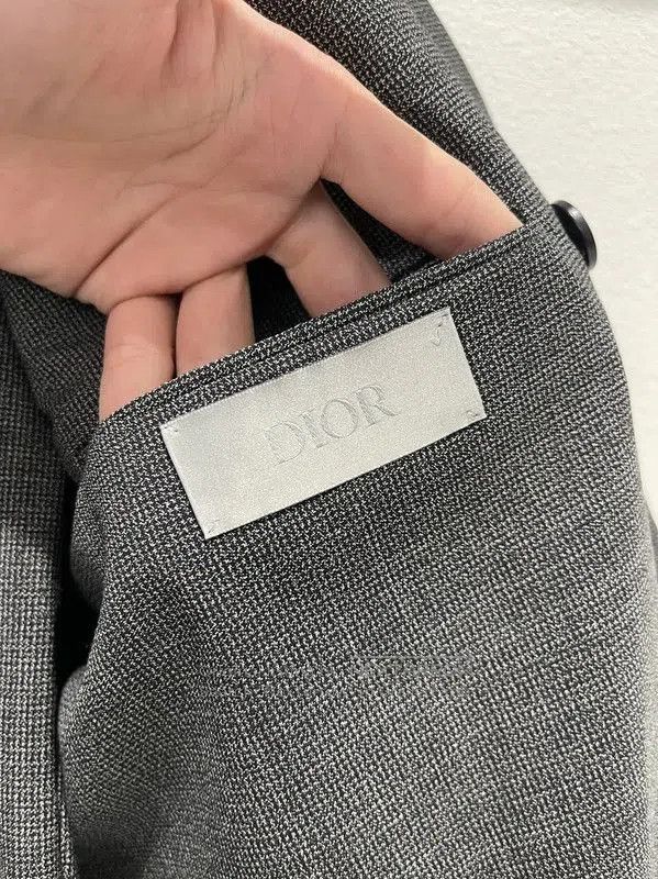 Dior Dior Gray Long Sleeve Outerwear Jacket . Size US M / EU 48-50 / 2 - 5 Thumbnail