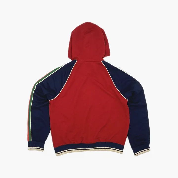 Gucci Gucci Gucci SS21 Red Knit Long Sleeve Hoodie -2506 Size US M / EU 48-50 / 2 - 3 Thumbnail