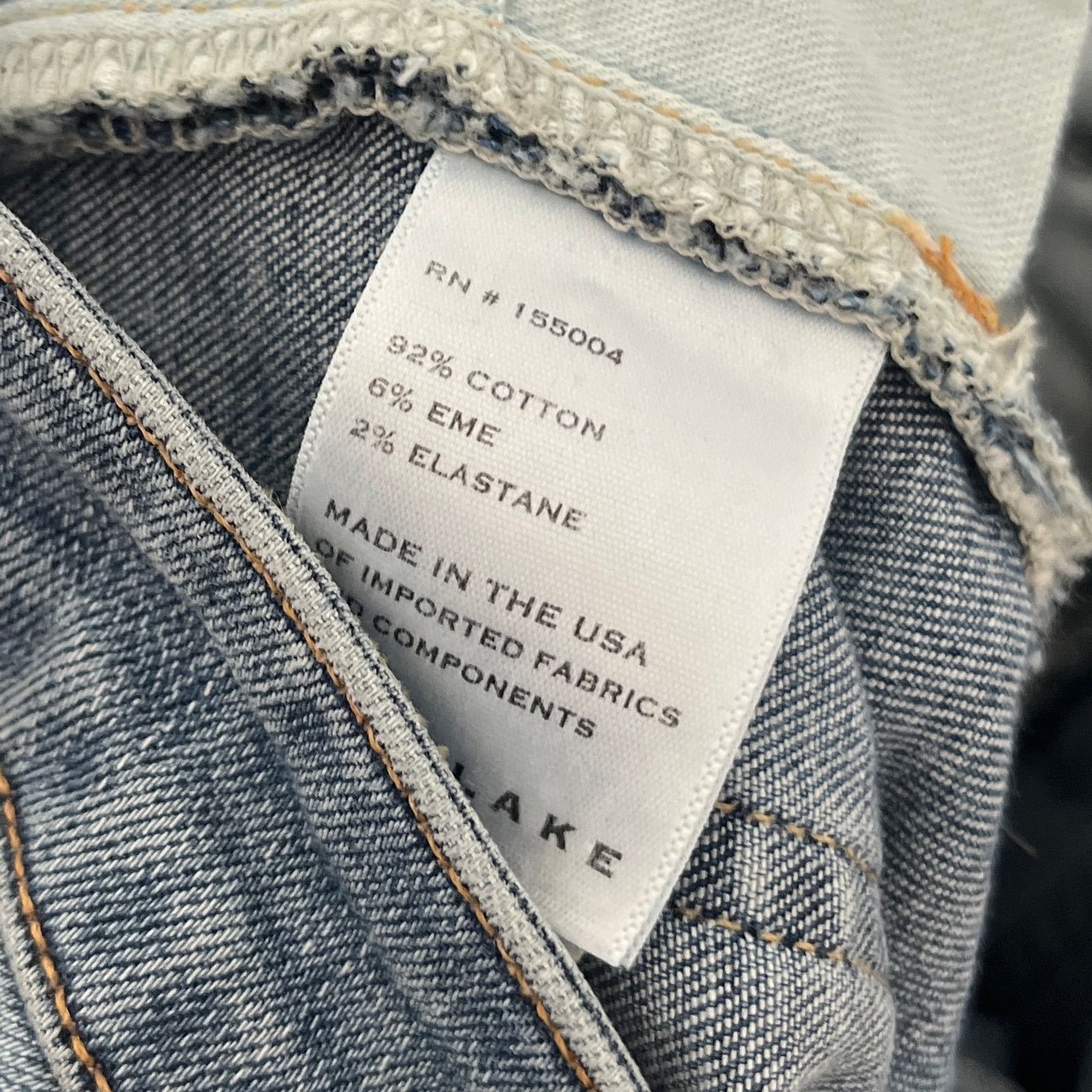 SLVRLAKE SLVRLAKE | Lou Lou Slim Leg Mid Rise Medium Wash Blue Jeans Size 26" / US 2 / IT 38 - 7 Thumbnail