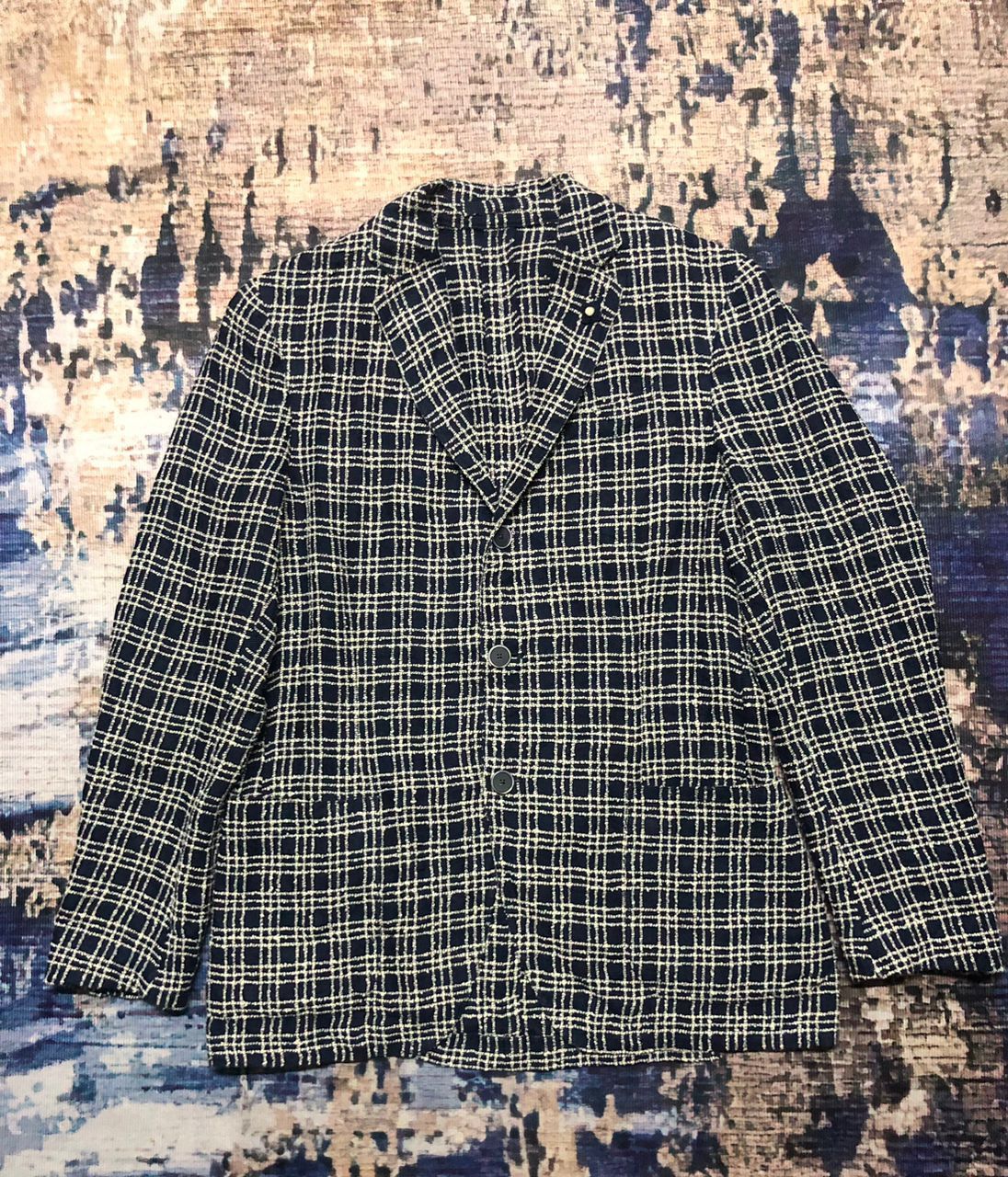 Lardini Lardini Spring/Summer Jacquard Jacket Tag Size 48 Size US M / EU 48-50 / 2 - 1 Thumbnail