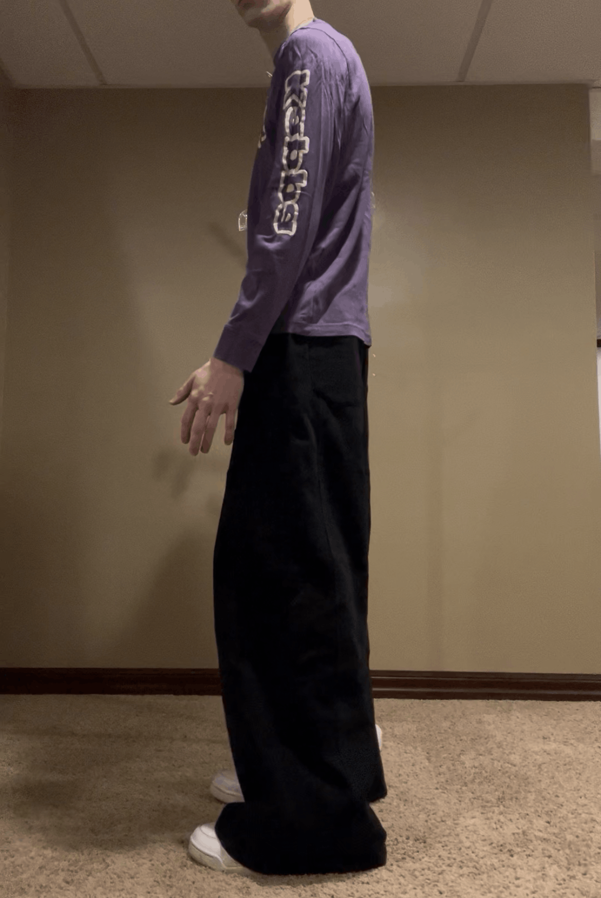 Kappa Kappa Purple Long Sleeve Shirt Size US M / EU 48-50 / 2 - 6 Thumbnail