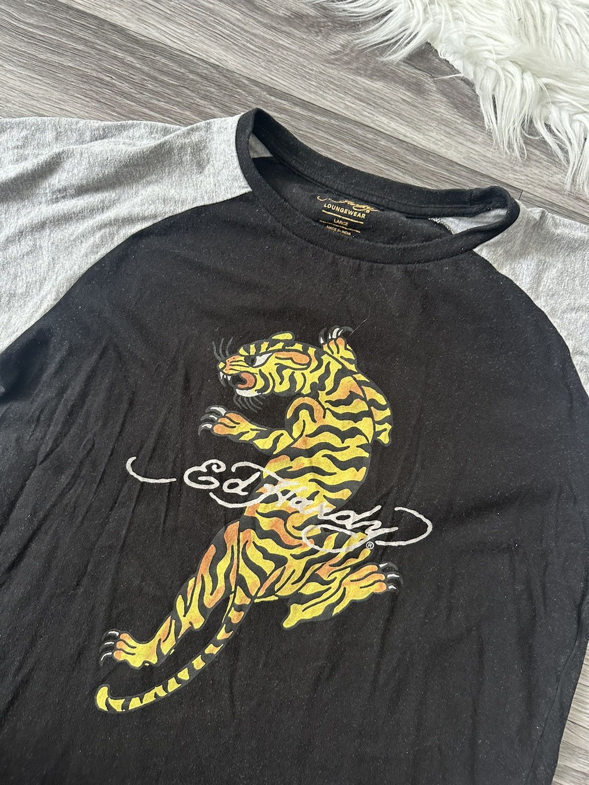Ed Hardy Ed Hardy Vintage Tiger T shirt hype y2k rare Size US L / EU 52-54 / 3 - 2 Thumbnail