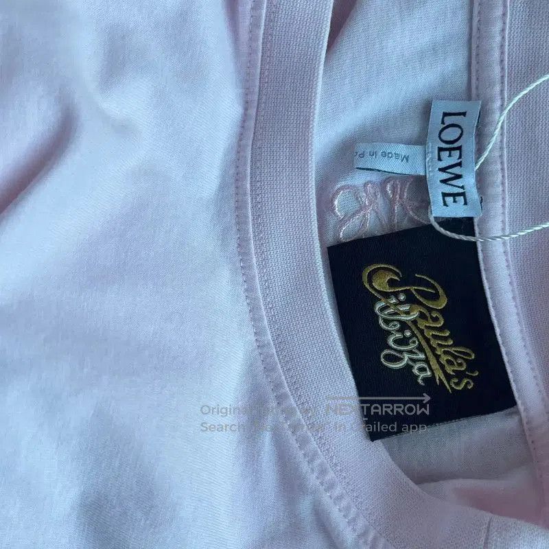 Loewe Loewe Pink Cotton Women's T-Shirt . Size XS / US 0-2 / IT 36-38 - 4 Thumbnail