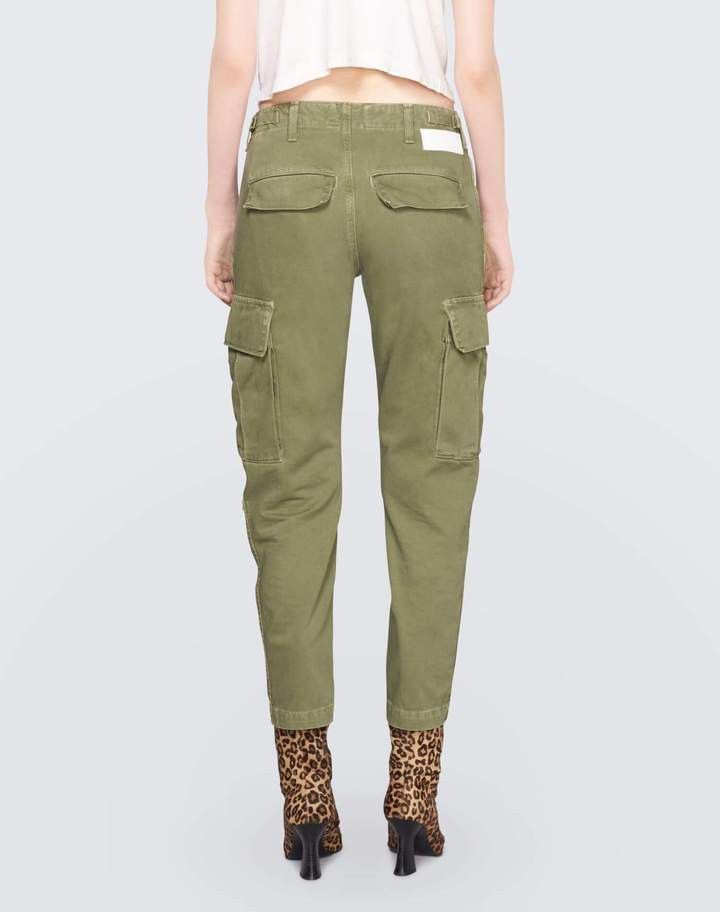 RE/DONE o1mle0524 Cargo Pants in Green Size 30" / US 8 / IT 44 - 5 Thumbnail