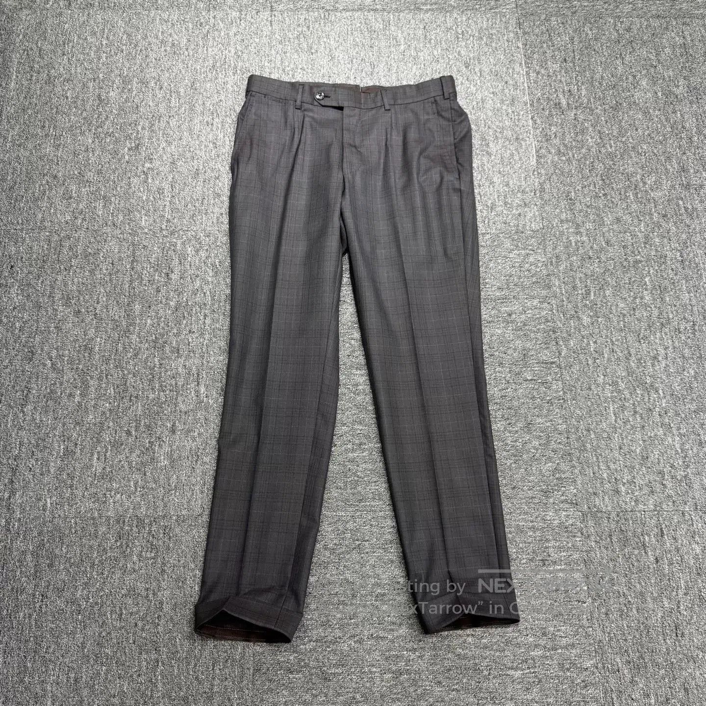 Ermenegildo Zegna Ermenegildo Zegna Check Wool Casual Pants. Size US 32 / EU 48 - 1 Thumbnail