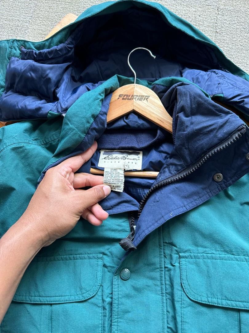 Eddie Bauer × Vintage EDDIE BAUER PUFF JACKET Size US L / EU 52-54 / 3 - 4 Thumbnail