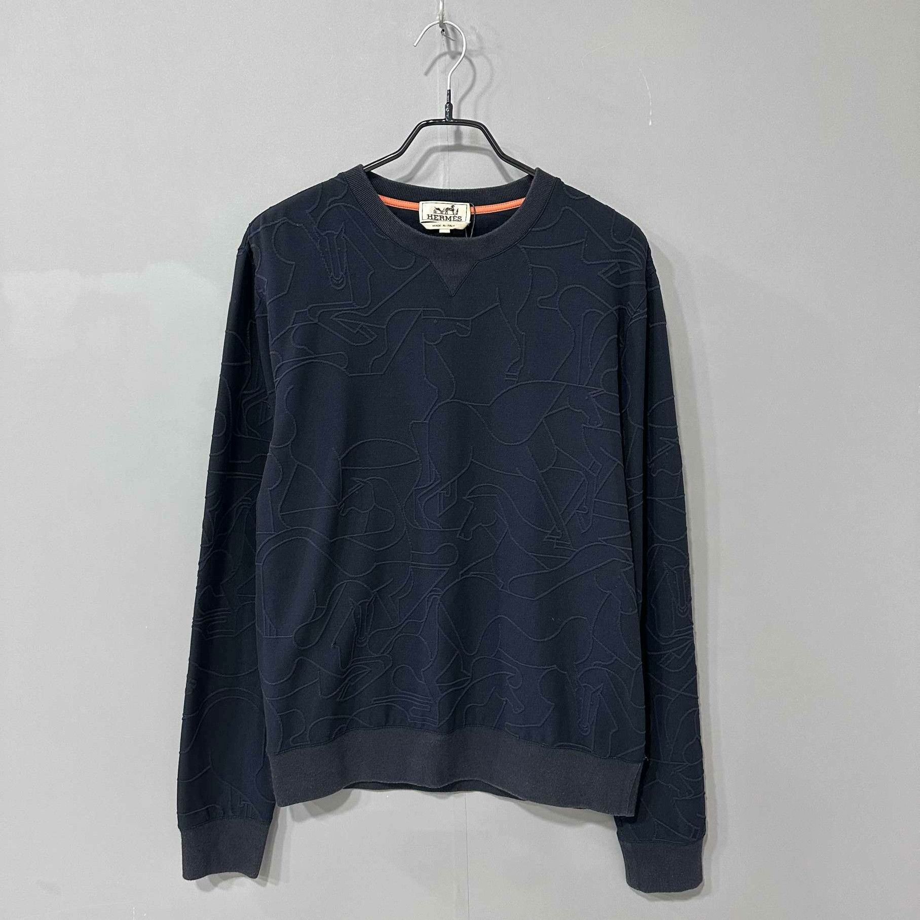 Hermes Hermes Hoodie l Men Size US L / EU 52-54 / 3 - 1 Thumbnail