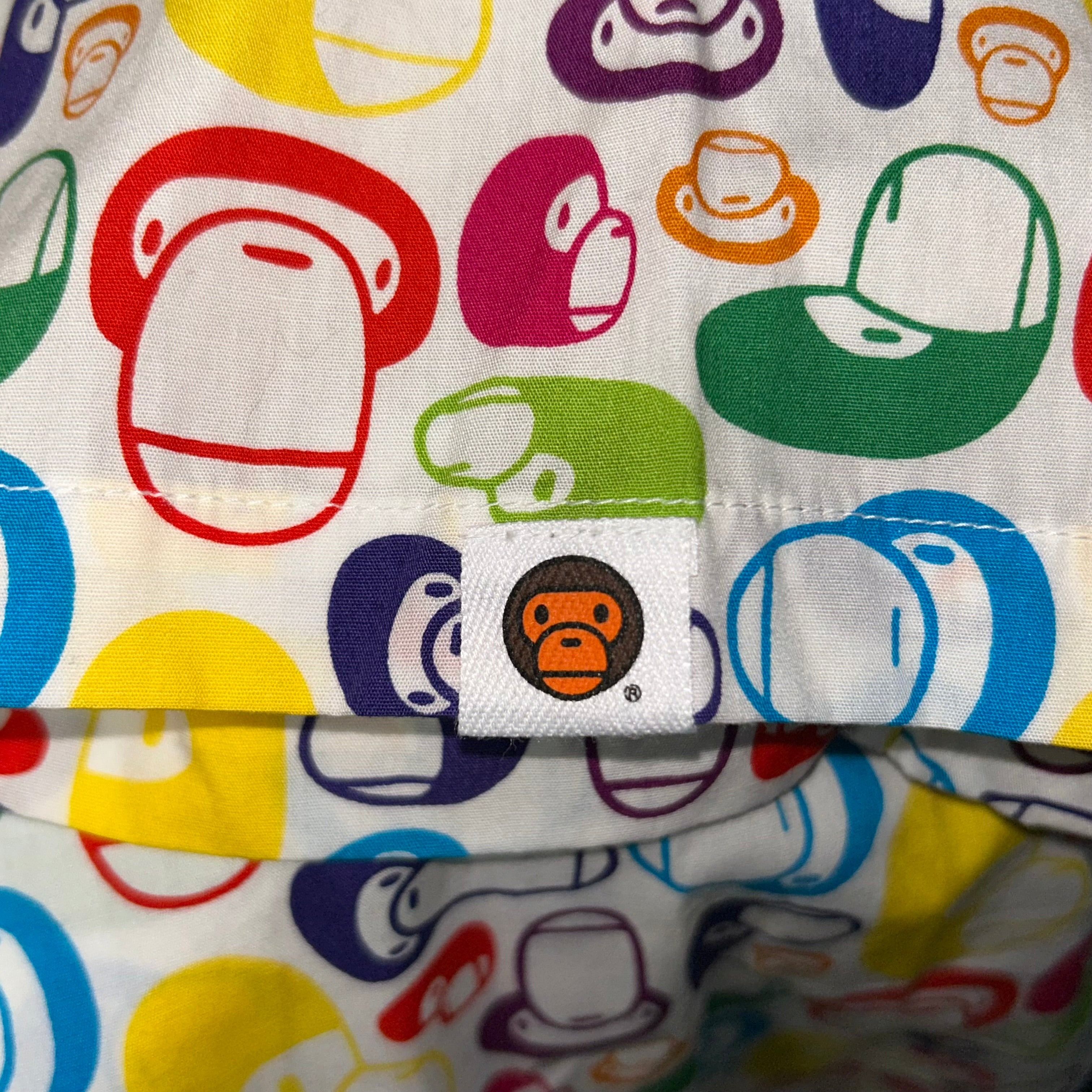 Bape Bape Baby Milo Multi Camo Button Up Size L Size US L / EU 52-54 / 3 - 6 Thumbnail