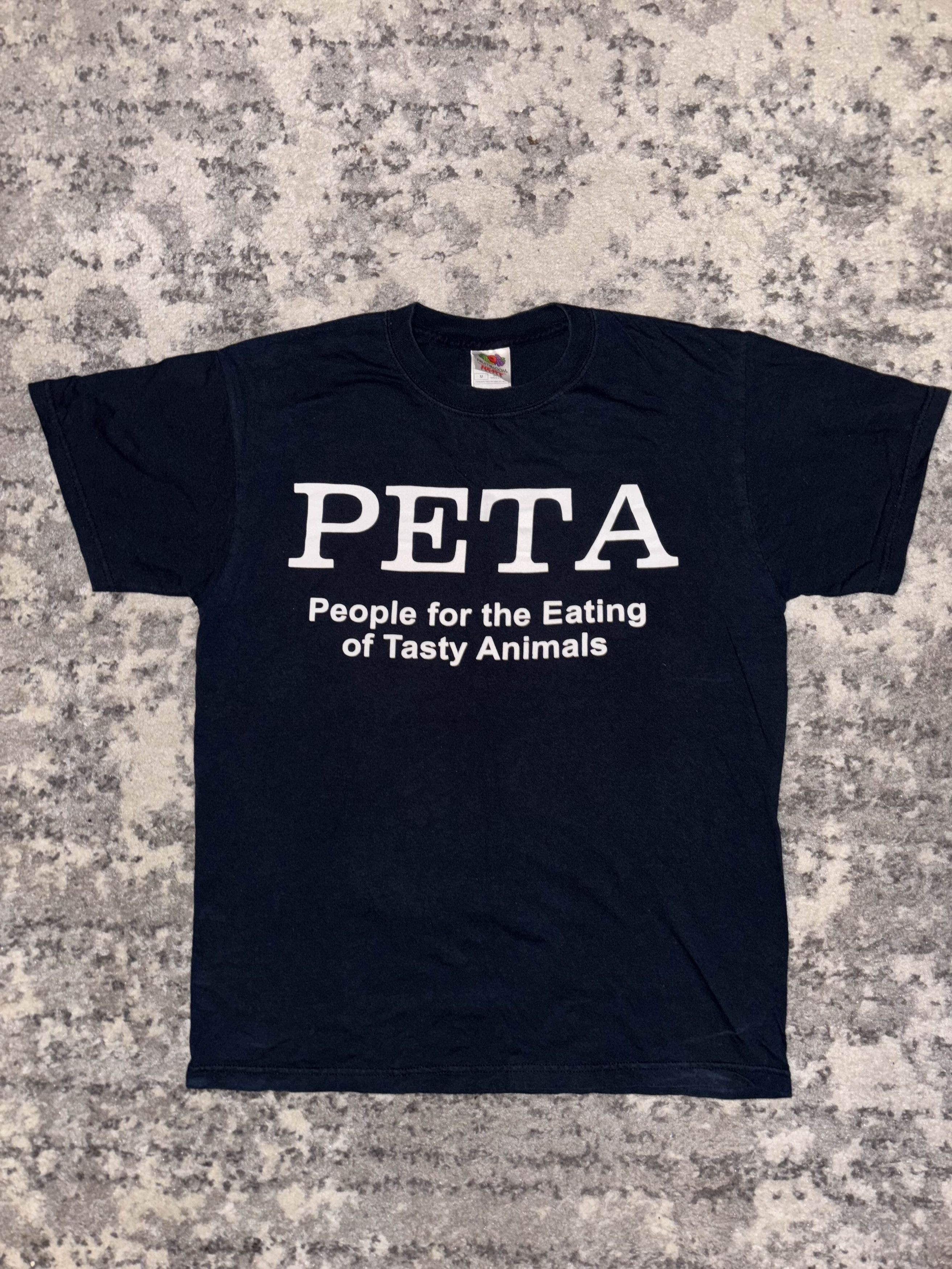 Vintage Vintage PETA Parody Shirt Size US S / EU 44-46 / 1 - 4 Thumbnail