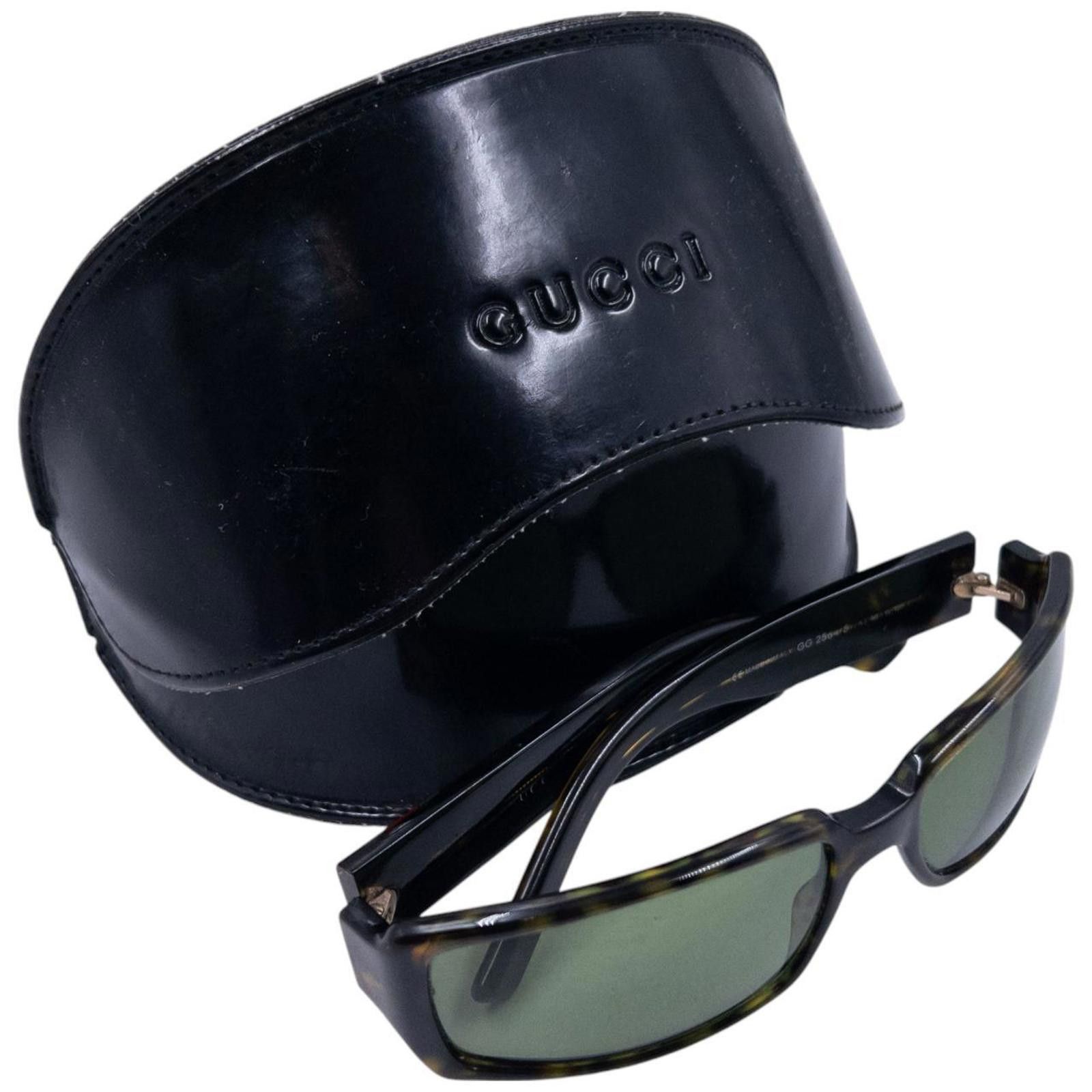 Gucci Vintage Gucci Tortoise Shell Sunglasses Size ONE SIZE - 8 Thumbnail