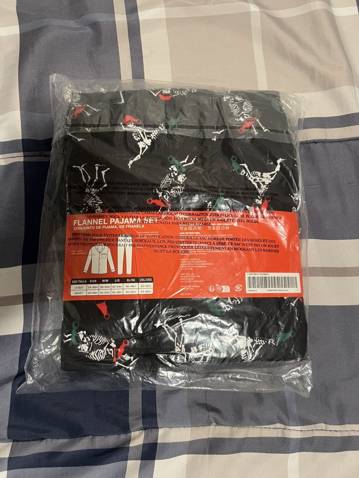 Supreme Supreme Holiday Pajama Set Black Size Large Size US L / EU 52-54 / 3 - 2 Thumbnail