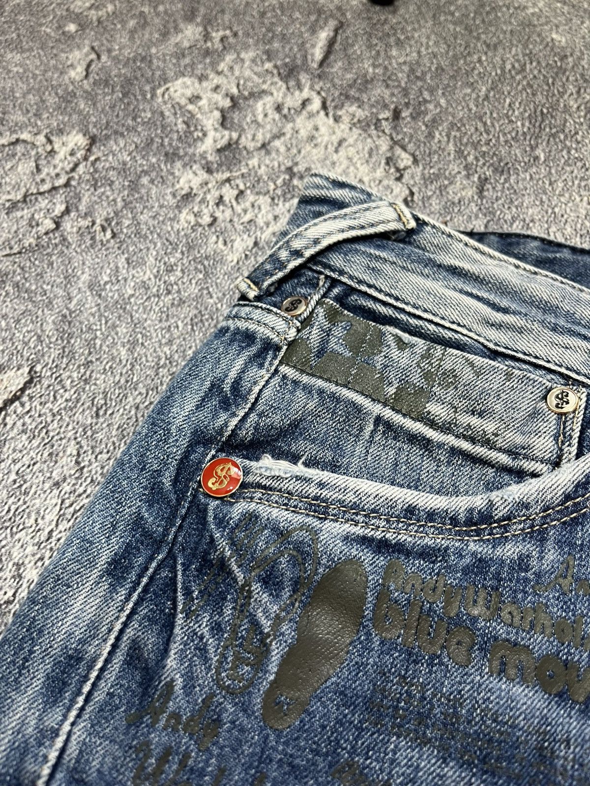 Andy Warhol × Vintage Andy Warhol jeans vintage Size US 32 / EU 48 - 6 Thumbnail