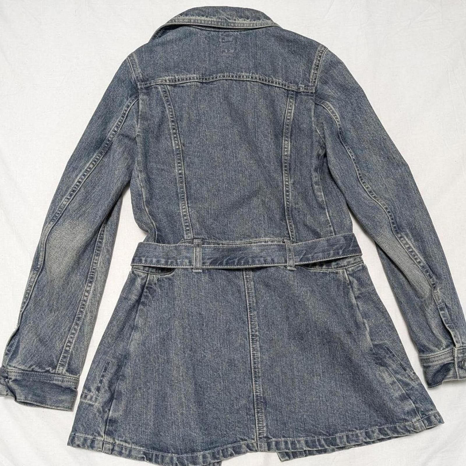Other Slim fit 2000s classic denim long jacket Size ONE SIZE - 2 Thumbnail