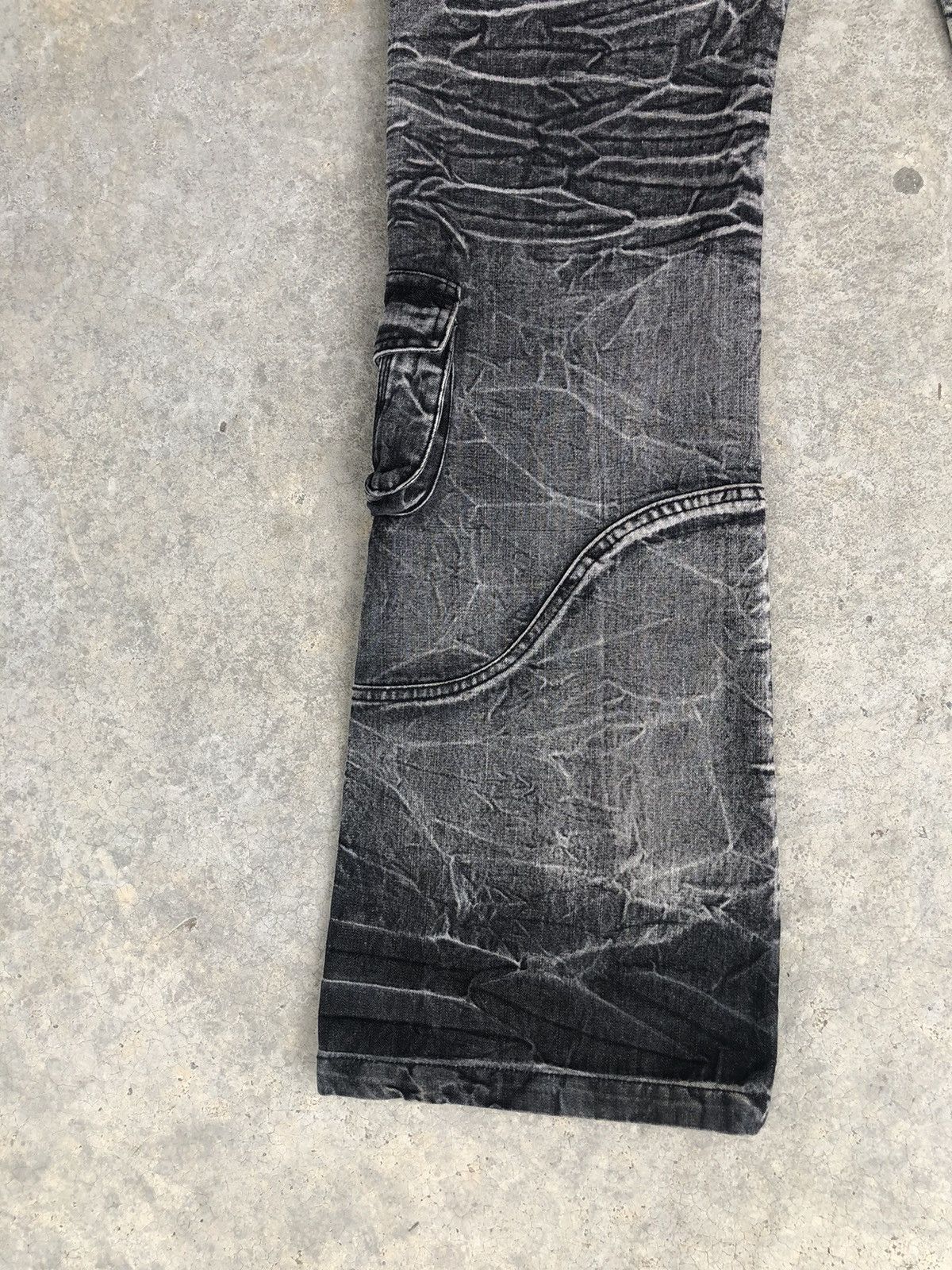Japanese Brand Topism Flared Jeans Distressed Jeans Cargo Pants Multipocket Size US 34 / EU 50 - 11 Thumbnail
