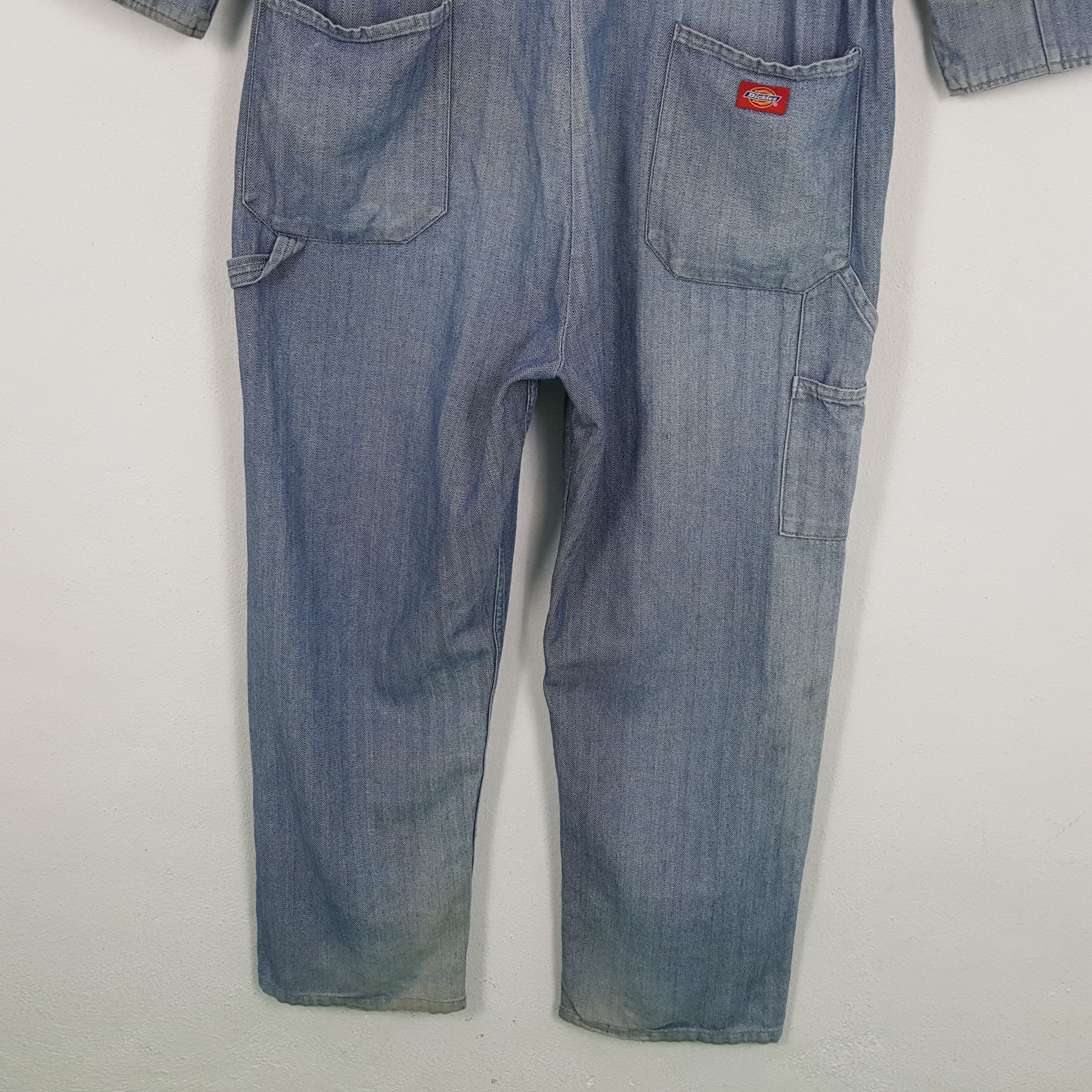 Dickies × Stussy × Vintage Vintage DICKIES x STUSSY Streetwear Skate Custom Coverall Size US XL / EU 56 / 4 - 3 Thumbnail