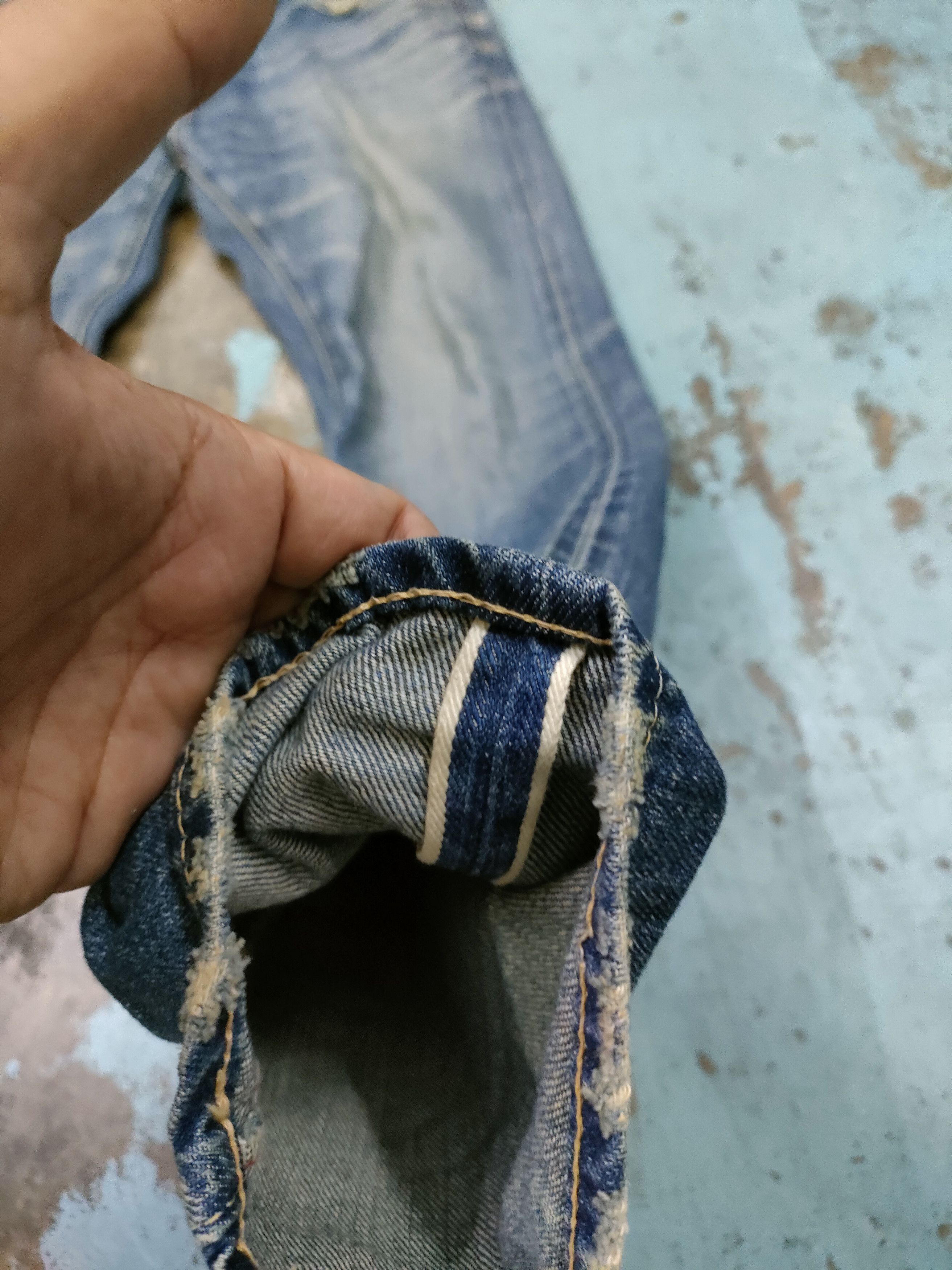 Self Edge × TMT Tmt Japan Selvedge Jeans Size US 31 - 10 Thumbnail
