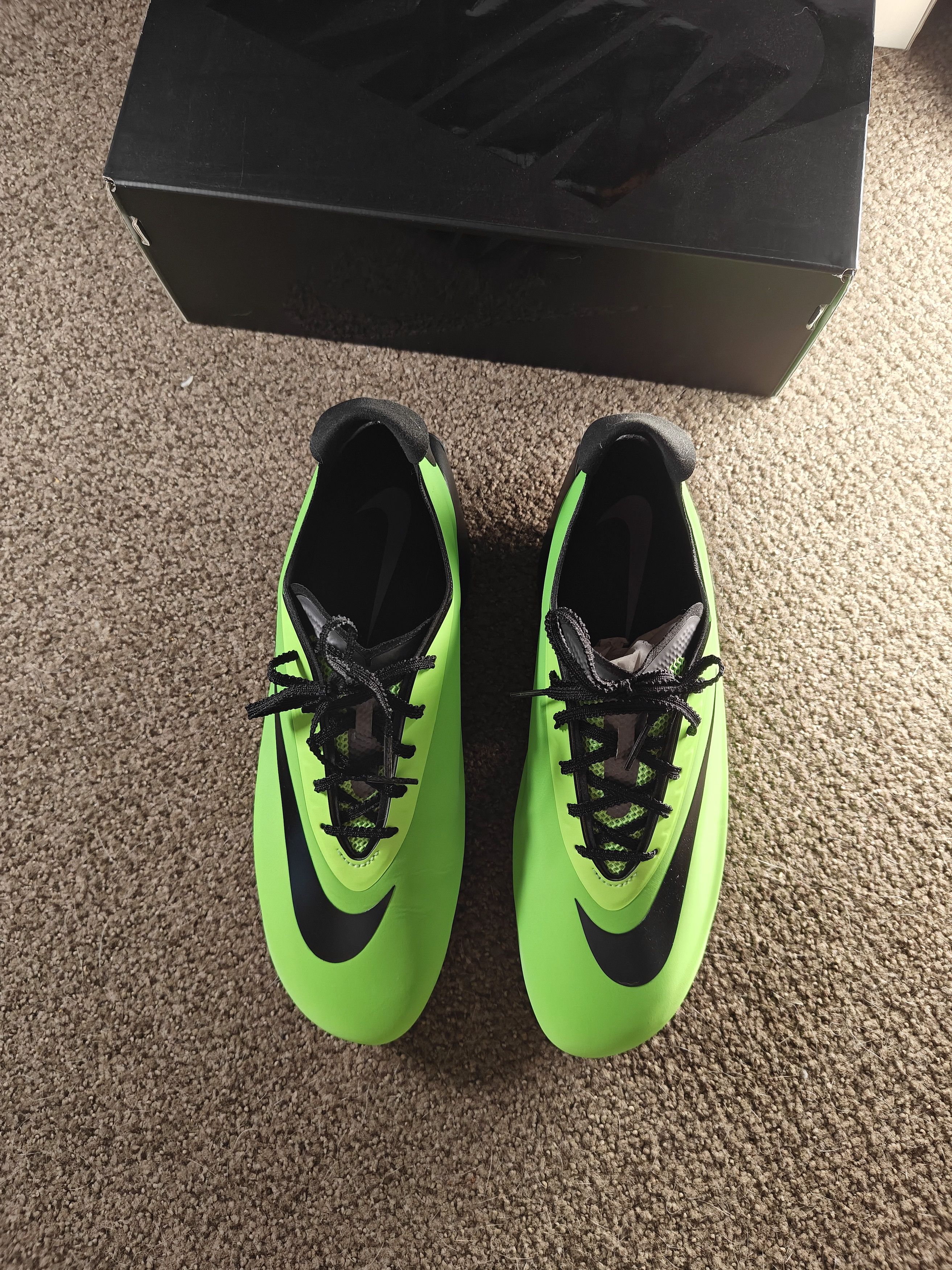 Nike Nike First Sight Noir Electric Green 8M / 9.5W Size US 8 / EU 41 - 4 Thumbnail