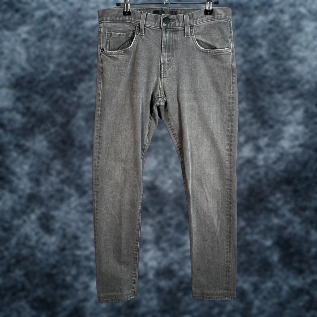 J Brand J Brand Jeans Mens 29 Tyler Tapered Leg Grey Cotton Blend Denim Shirt? Size US 29 - 1 Thumbnail