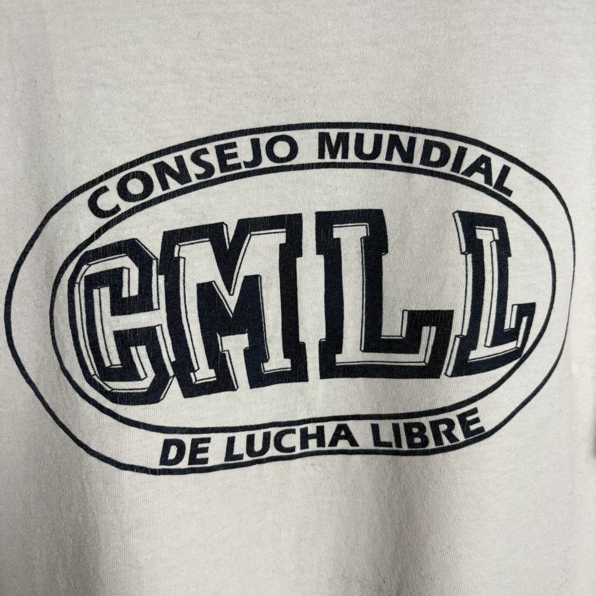 Vintage VTG 90s Surf Punk 73 R Seven Three-R CMLL Lucha Libre Tee Size US M / EU 48-50 / 2 - 5 Thumbnail