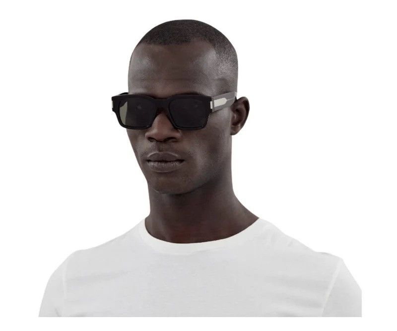 Yves Saint Laurent New Sunglasses SAINT LAURENT SL617 002 SQUARE Size ONE SIZE - 9 Thumbnail
