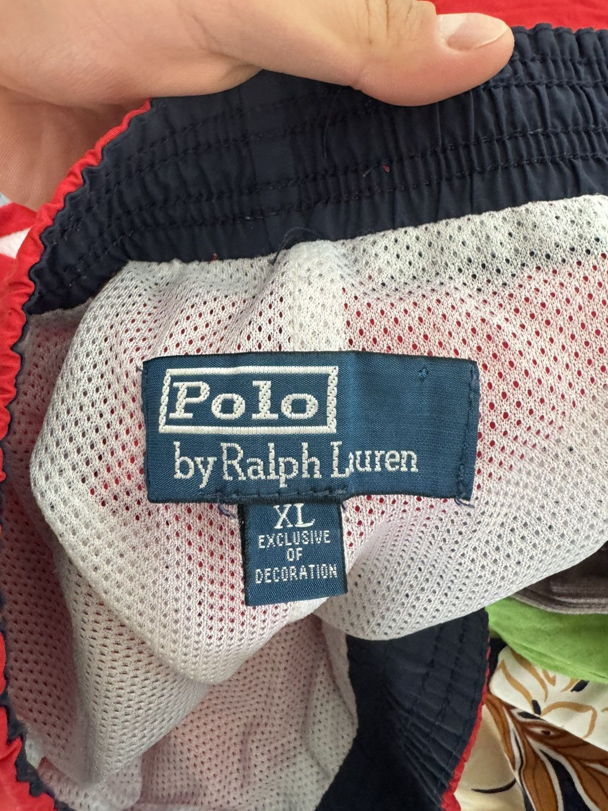 Polo Ralph Lauren Polo Ralph Lauren Red Swimming Shorts nylon Size US 34 / EU 50 - 5 Thumbnail