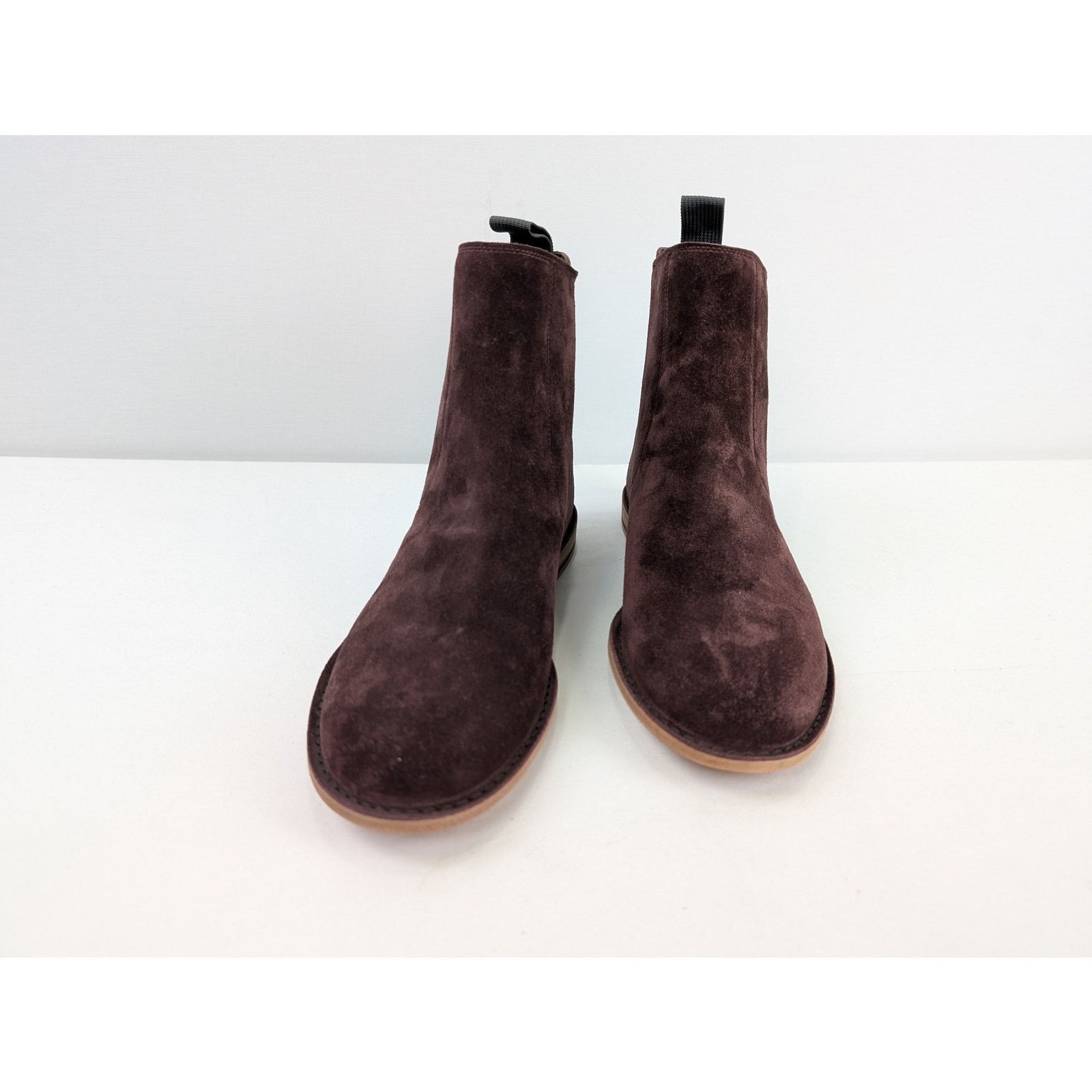 Bottega Veneta o1rshd1 Chelsea Boots in Burgundy Suede Size US 8.5 / EU 41-42 - 6 Thumbnail