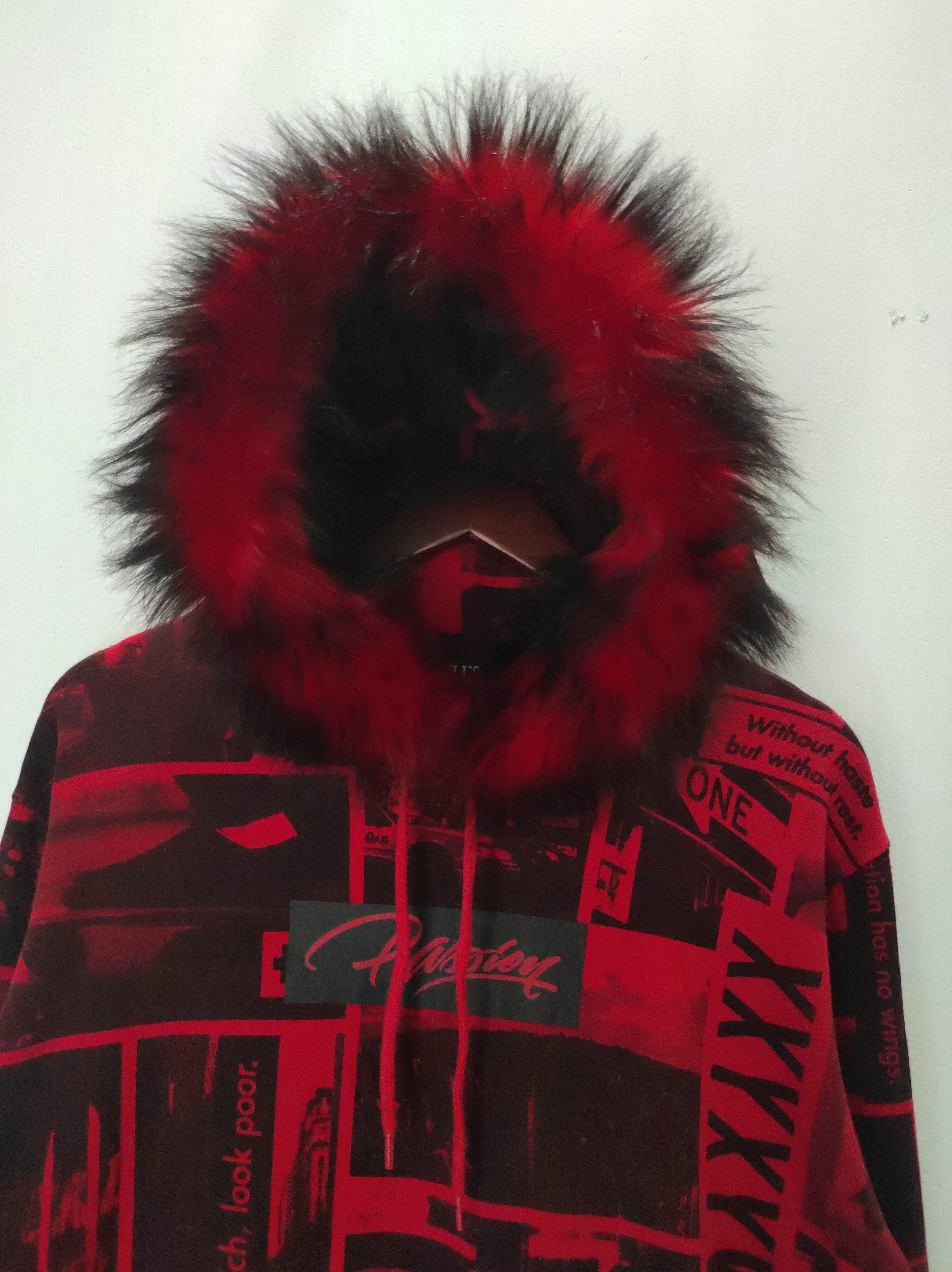 If Six Was Nine ILL'S Full print Fur Hoodie IfSixWasNine LGB style Size US L / EU 52-54 / 3 - 3 Thumbnail