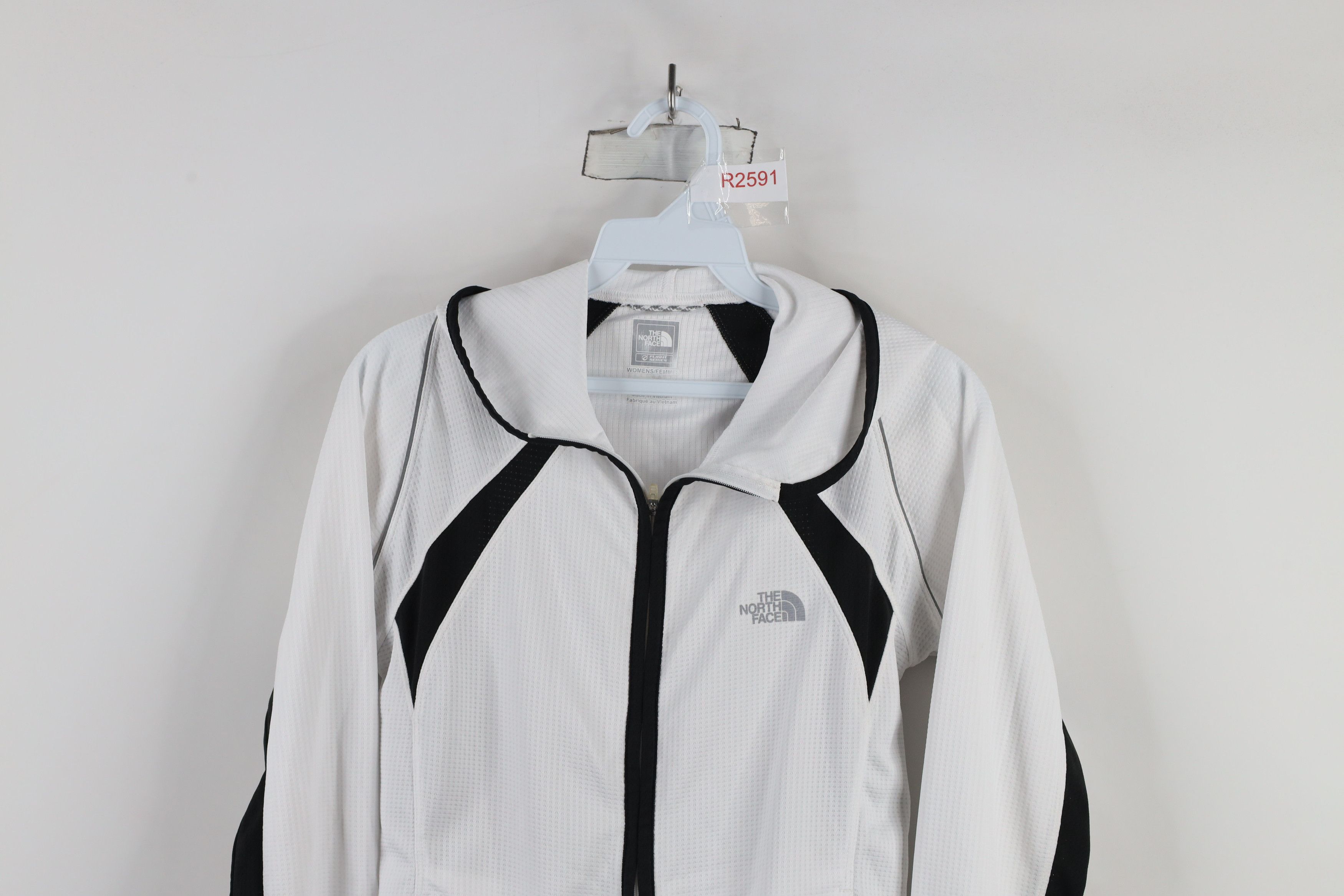 The North Face × Vintage Vintage Y2K The North Face Thermal Knit Full Zip Hoodie Size M / US 6-8 / IT 42-44 - 2 Thumbnail