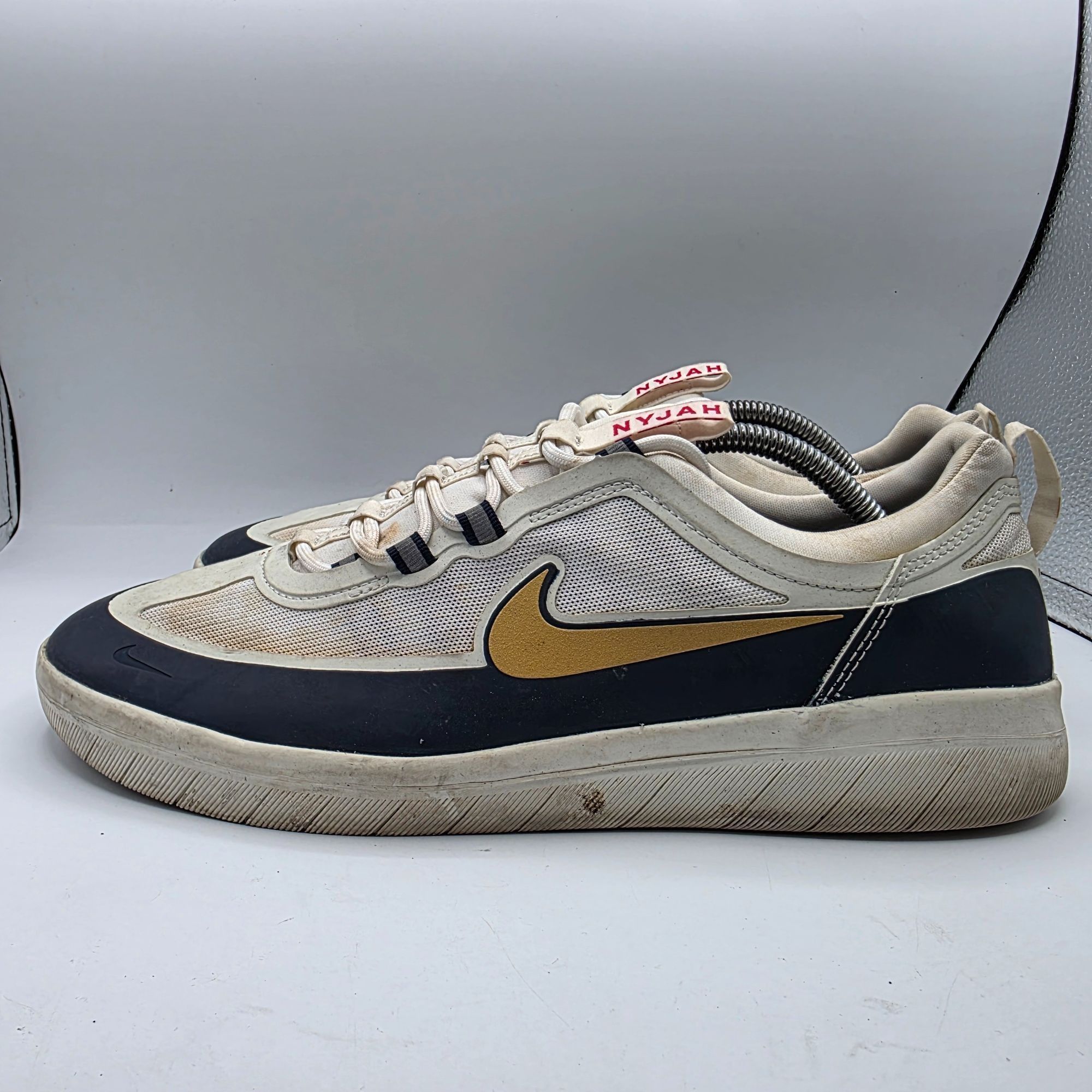 Nike Nike SB Nyjah Free 2.0 Olympic White Mens Size 11.5 Sneaker Size US 11.5 / EU 44-45 - 5 Thumbnail