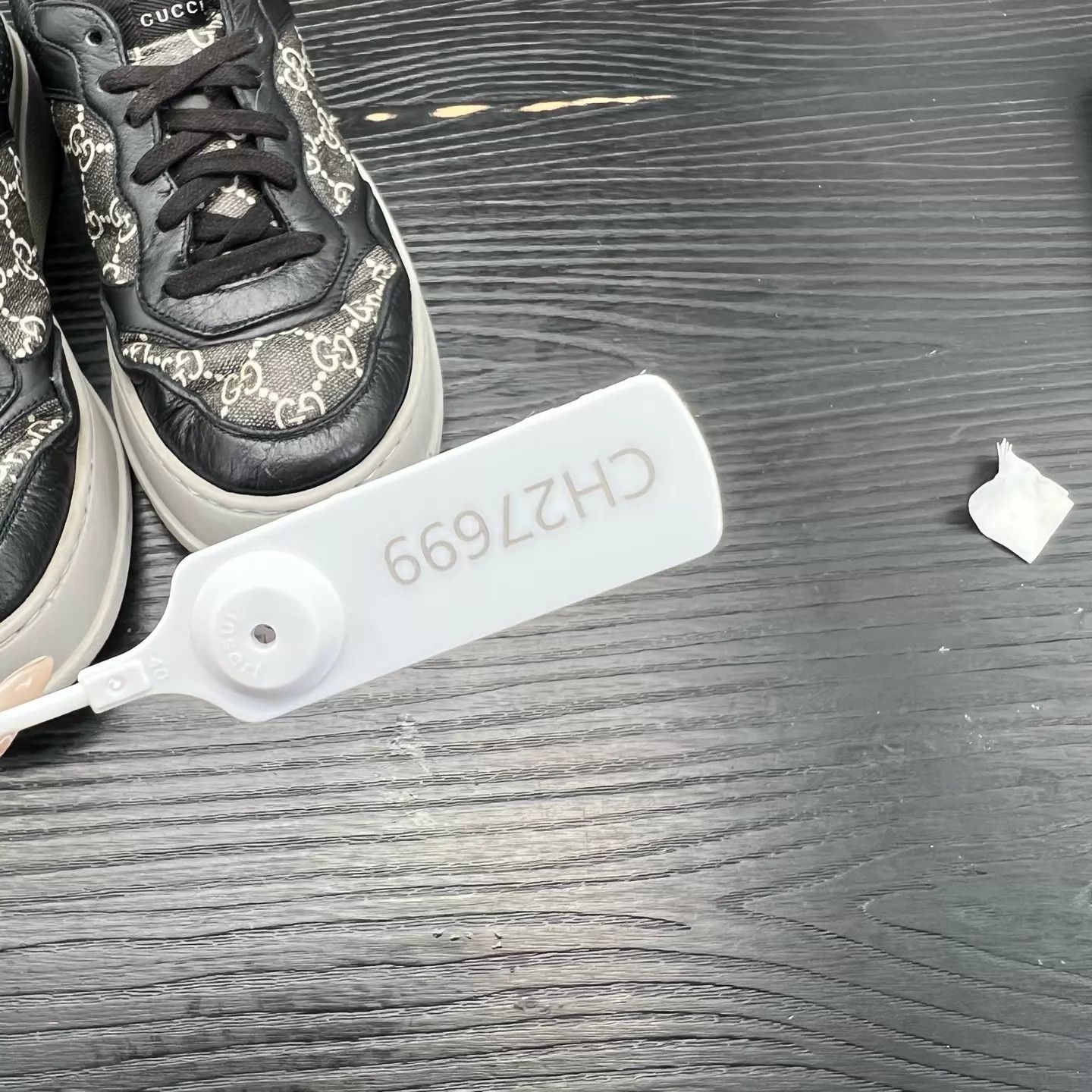 Gucci Gucci Cookie Sneaker Black & Gray /41 With Box Size US 8 / EU 41 - 9 Thumbnail
