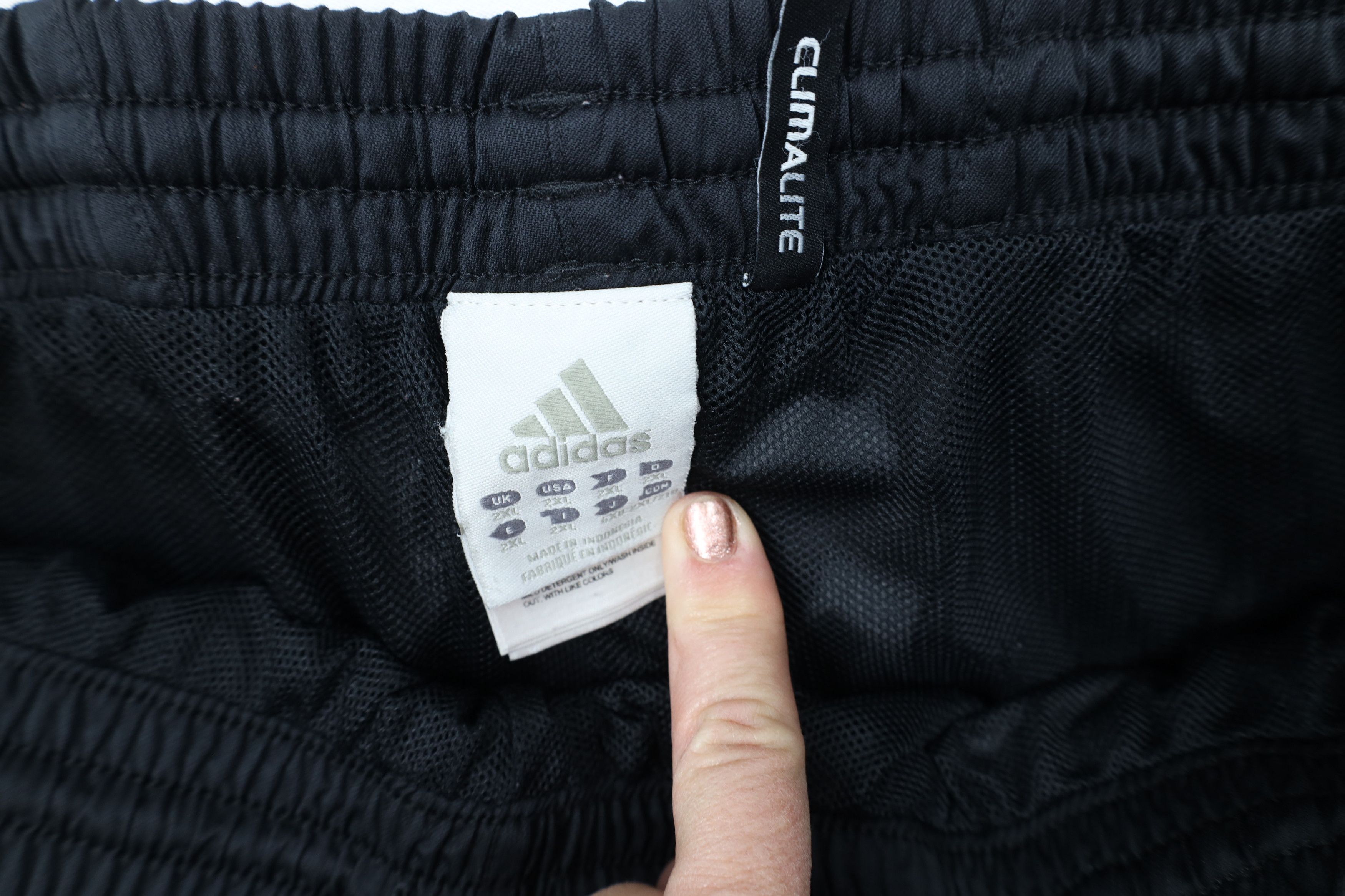 Adidas Vintage Y2K Adidas Spell Lined Wide Leg Windbreaker Pants Size US 40 / EU 56 - 9 Thumbnail