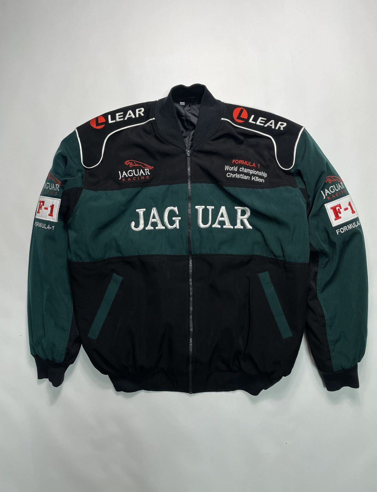 Formula 1 Vtg Jaguar F1 Racing Bomber Jkt Christian Klien Archive L Size US XL / EU 56 / 4 - 3 Thumbnail