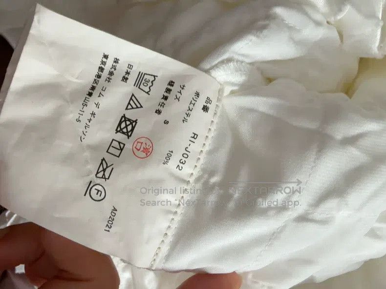 Comme des Garcons Comme des Garcons White Ruffled Jacket Size S / US 4 / IT 40 - 4 Thumbnail