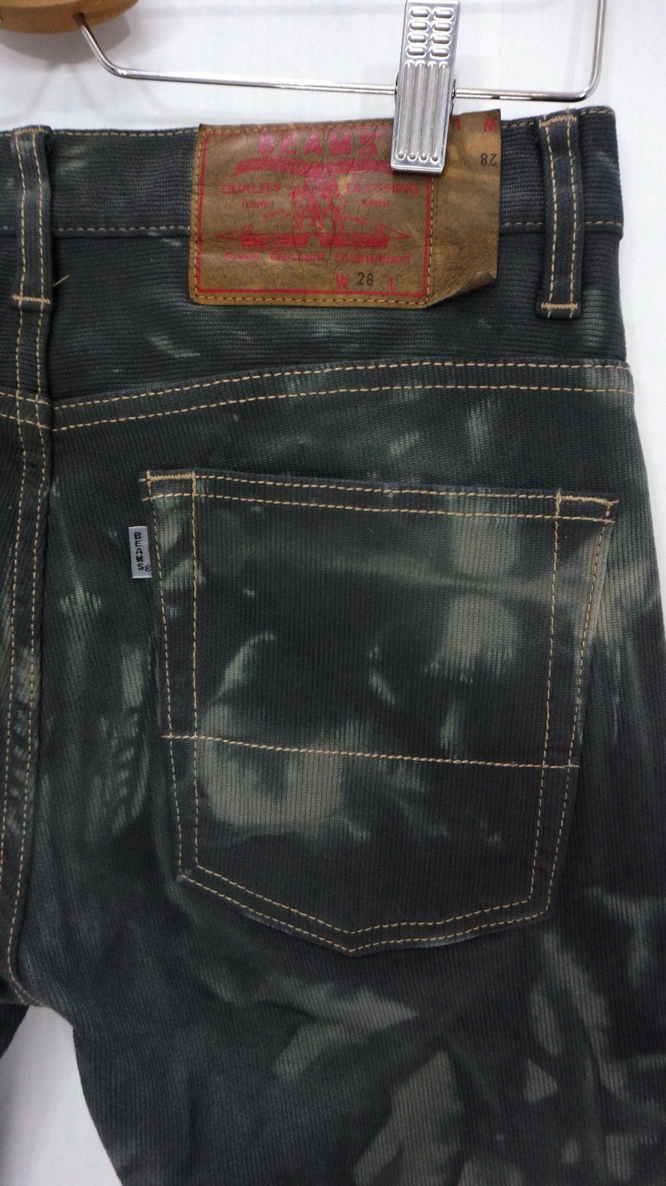 Beams Plus Rare BEAMS Japan Tie Dye Corduroy Pants Size US 28 / EU 44 - 5 Thumbnail