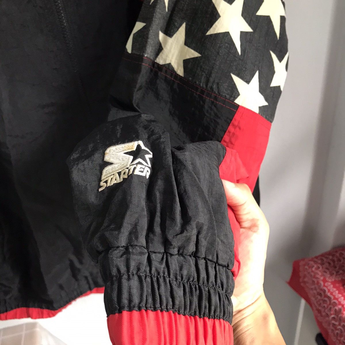 NBA × Starter × Vintage Vintage Chicago Bulls Jacket Size US L / EU 52-54 / 3 - 4 Thumbnail
