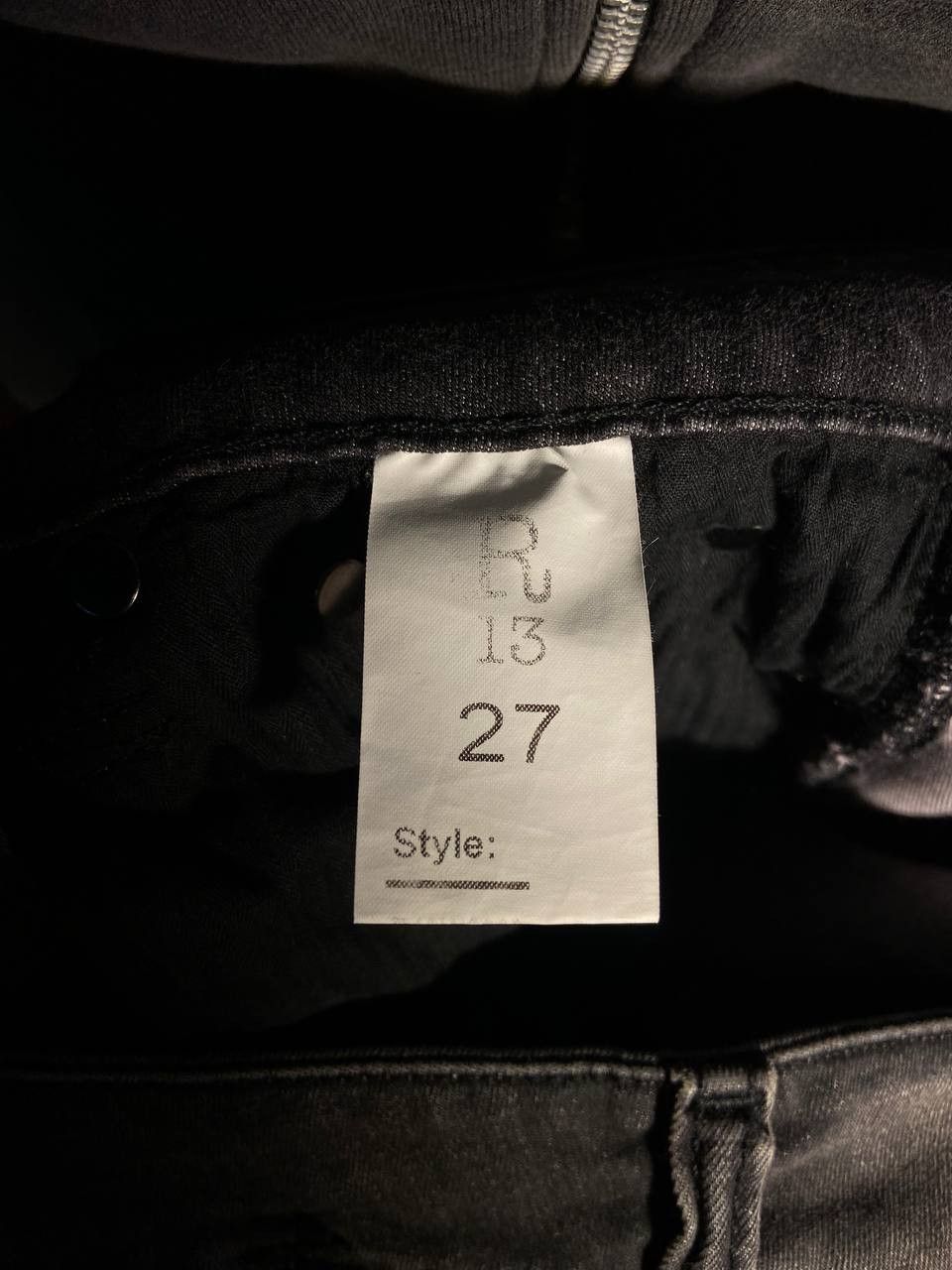 Designer × R13 R13 Skinny Jeans Size 27" / US 4 / IT 40 - 3 Thumbnail