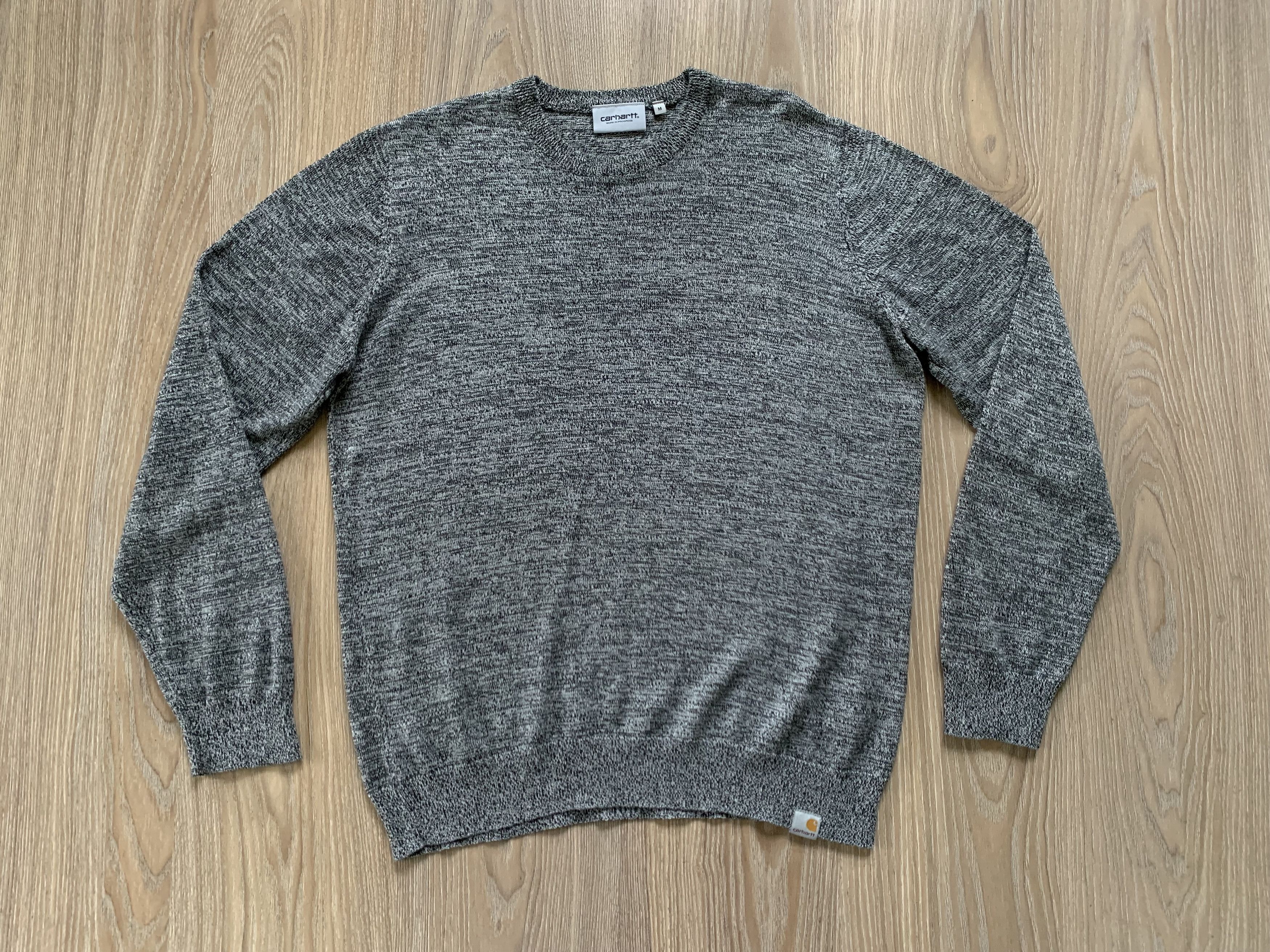 Carhartt × Vintage Carhartt Playoff Sweater Gray Wool Size US M / EU 48-50 / 2 - 2 Thumbnail
