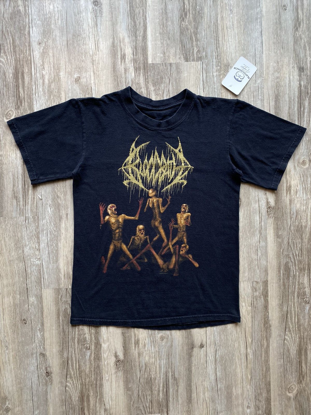 Band Tees × Vintage Vintage Y2K Blood Bath The Fathomless Mastery Band tee Size US S / EU 44-46 / 1 - 1 Thumbnail
