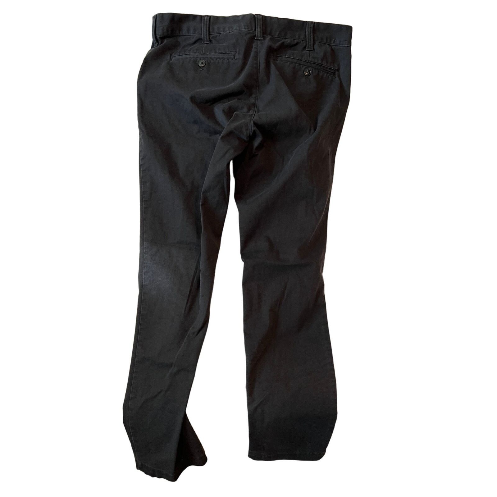 Express Express Skinny Leg Black Jeans Mens 31x30 Size US 31 - 2 Thumbnail