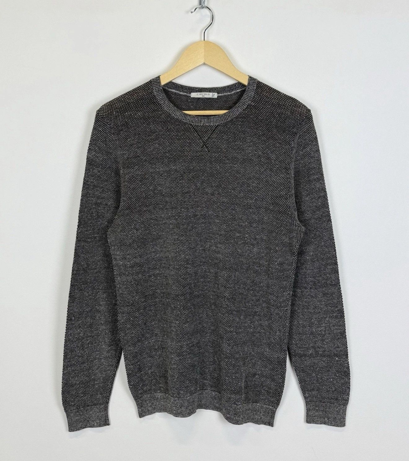 Circolo 1901 Circolo 1901 Long Sleeve Knit Jumper Sweater Cotton Linen Size US M / EU 48-50 / 2 - 1 Thumbnail