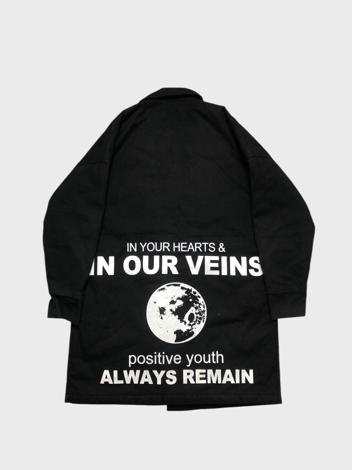 If Six Was Nine × Le Grande Bleu (L.G.B.) Positive Youth Poem Post Punk Long Jacket Size US XL / EU 56 / 4 - 1 Thumbnail