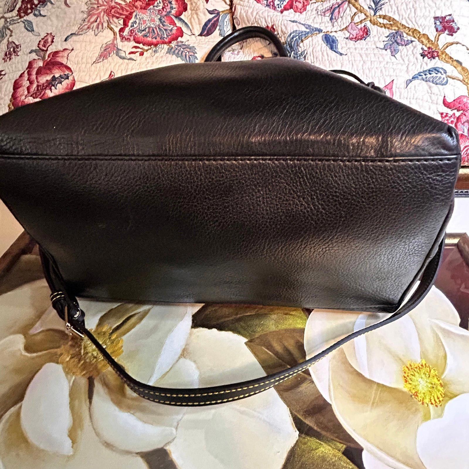 Dooney & Bourke Dooney & Bourke Black Pebble Grain Zip Zip Satchel DE668 BB Size ONE SIZE - 8 Thumbnail